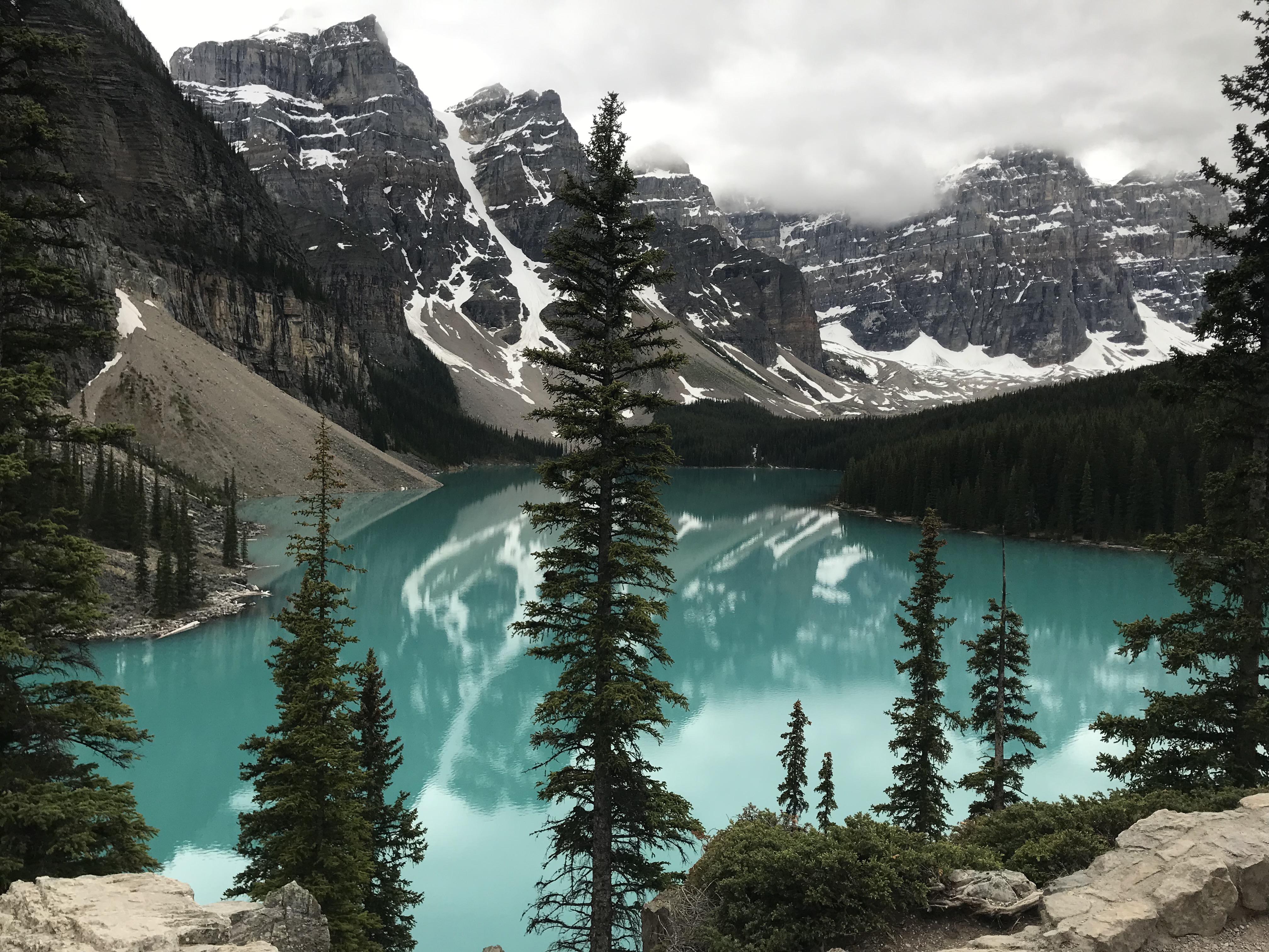 Lookie here boys! Made it to Reddit Lake! AB, Canada. [OC] [1920x1080