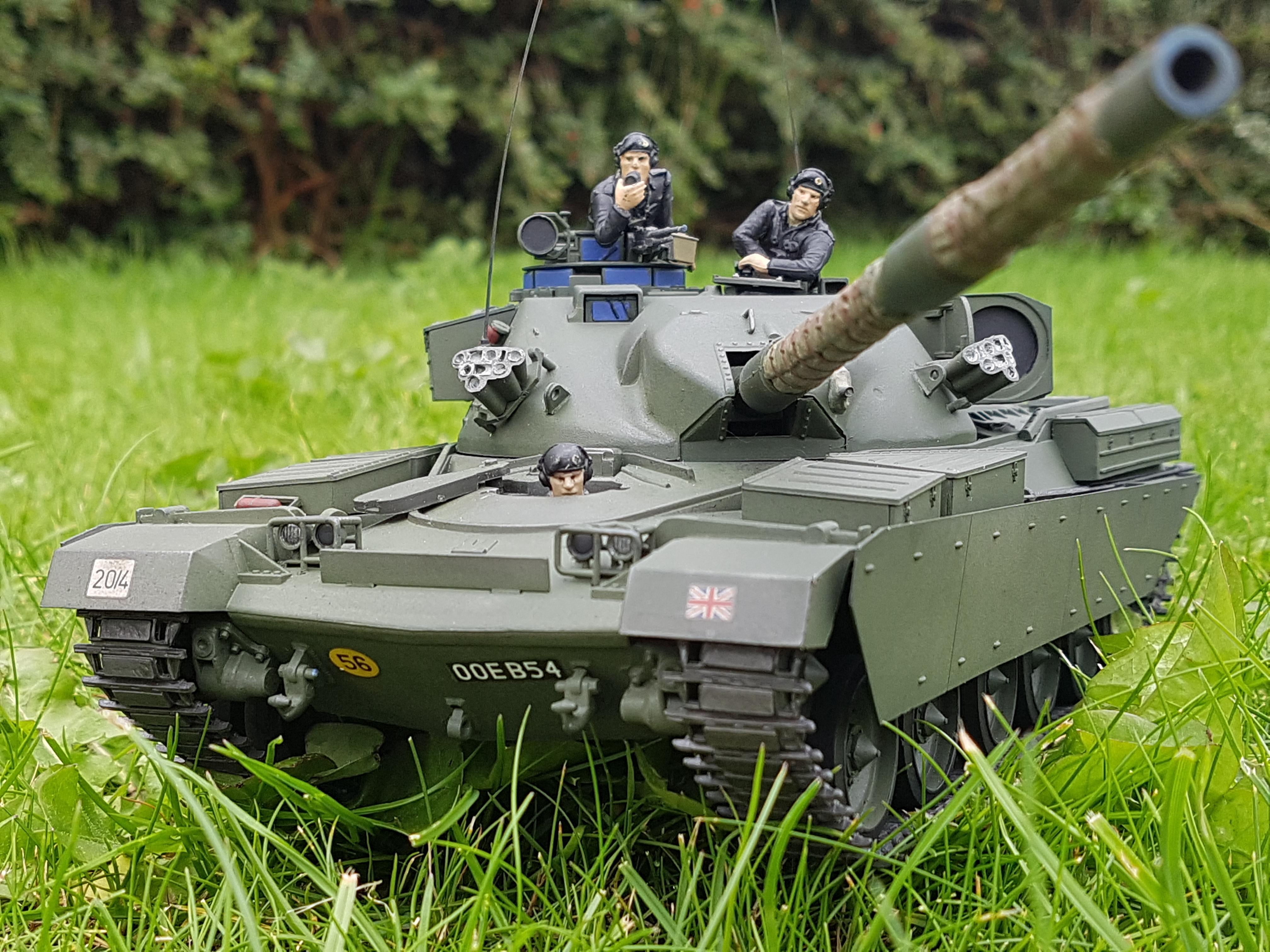 Finished my 3rd build The 1/35 Tamiya Chieftain Mk.5! Definitely my