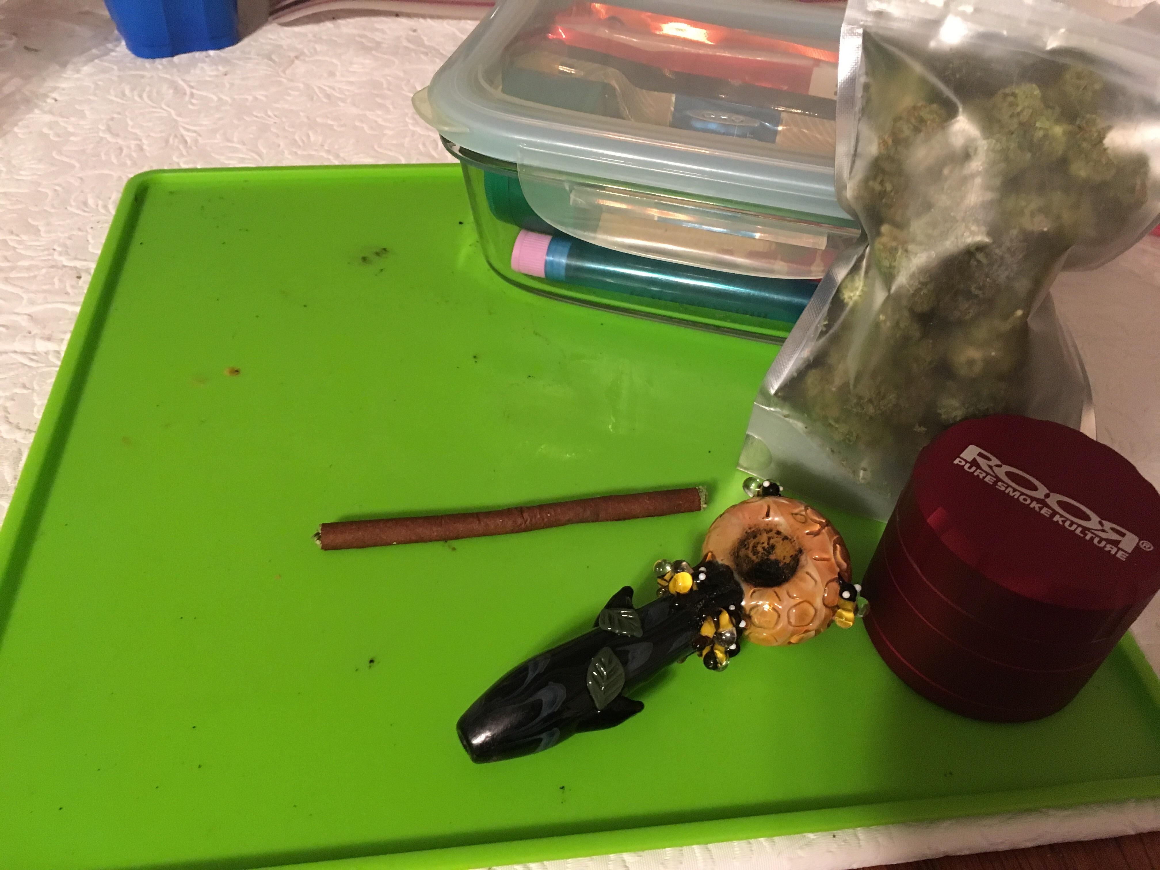 Would anyone want to help me cover my rolling tray in cool stickers