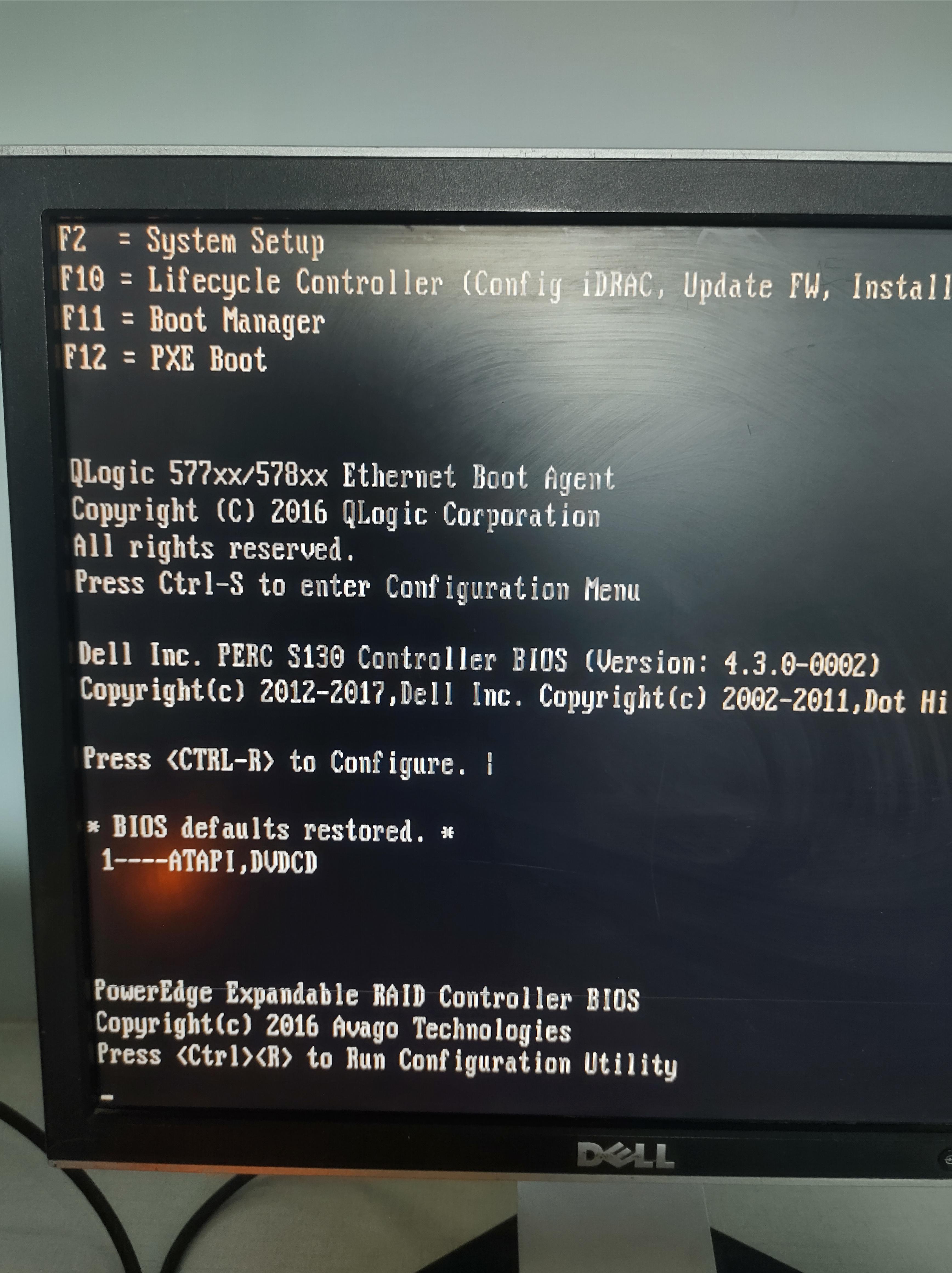 i have change storage from ahci to raid mode because i have created