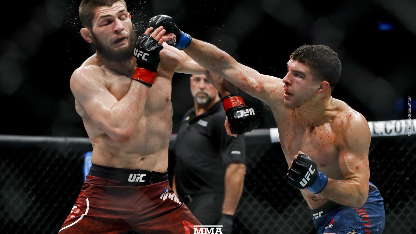Never Khabib won the title by taking a ranked 11 real estate agent Al Iaquinta to a