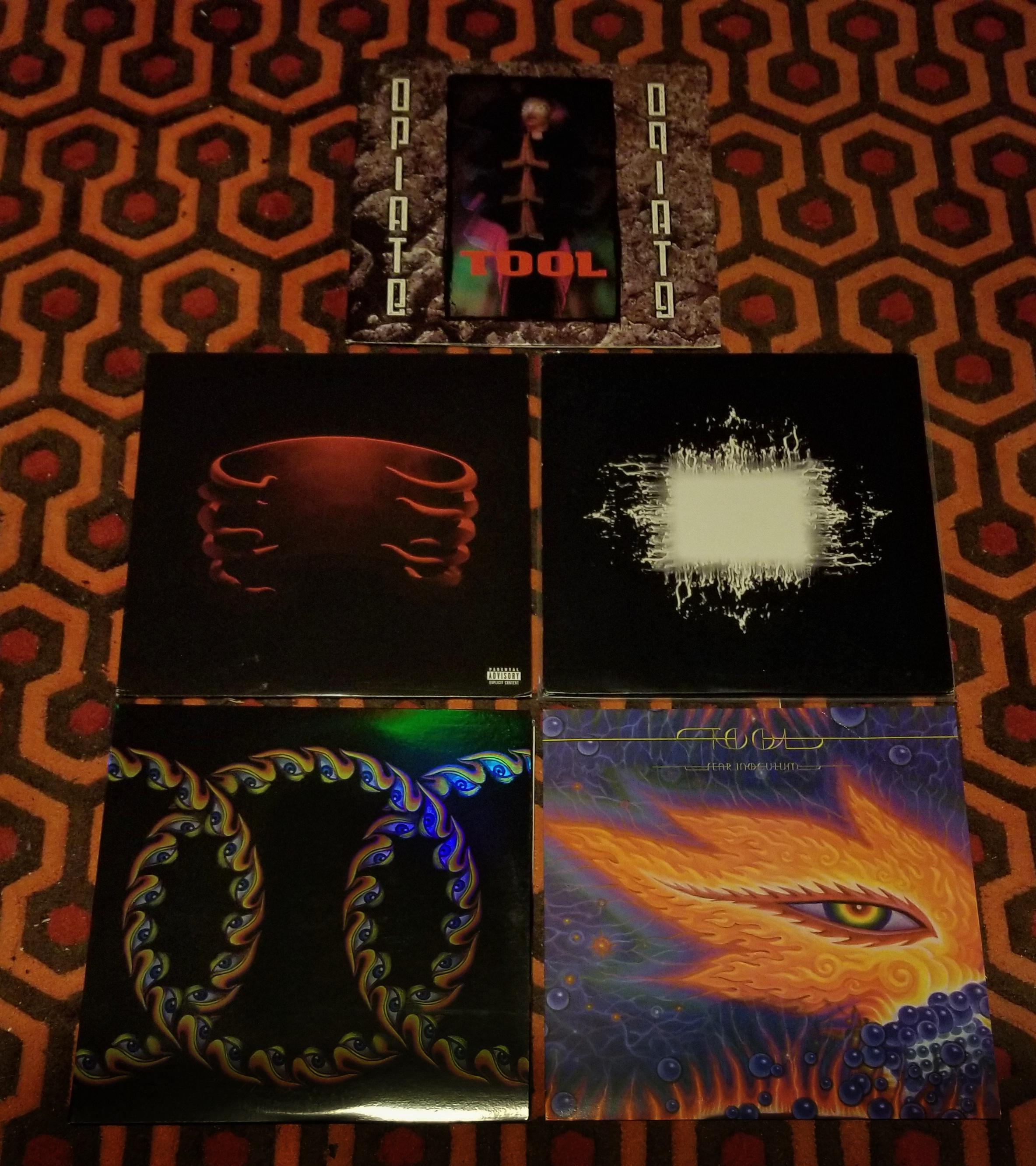 My Tool collection r/vinyl