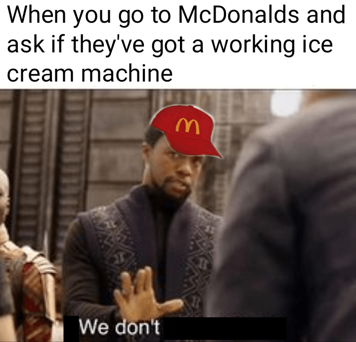 Broken McDonald's Ice Cream Machine Memes That Won't Disappoint