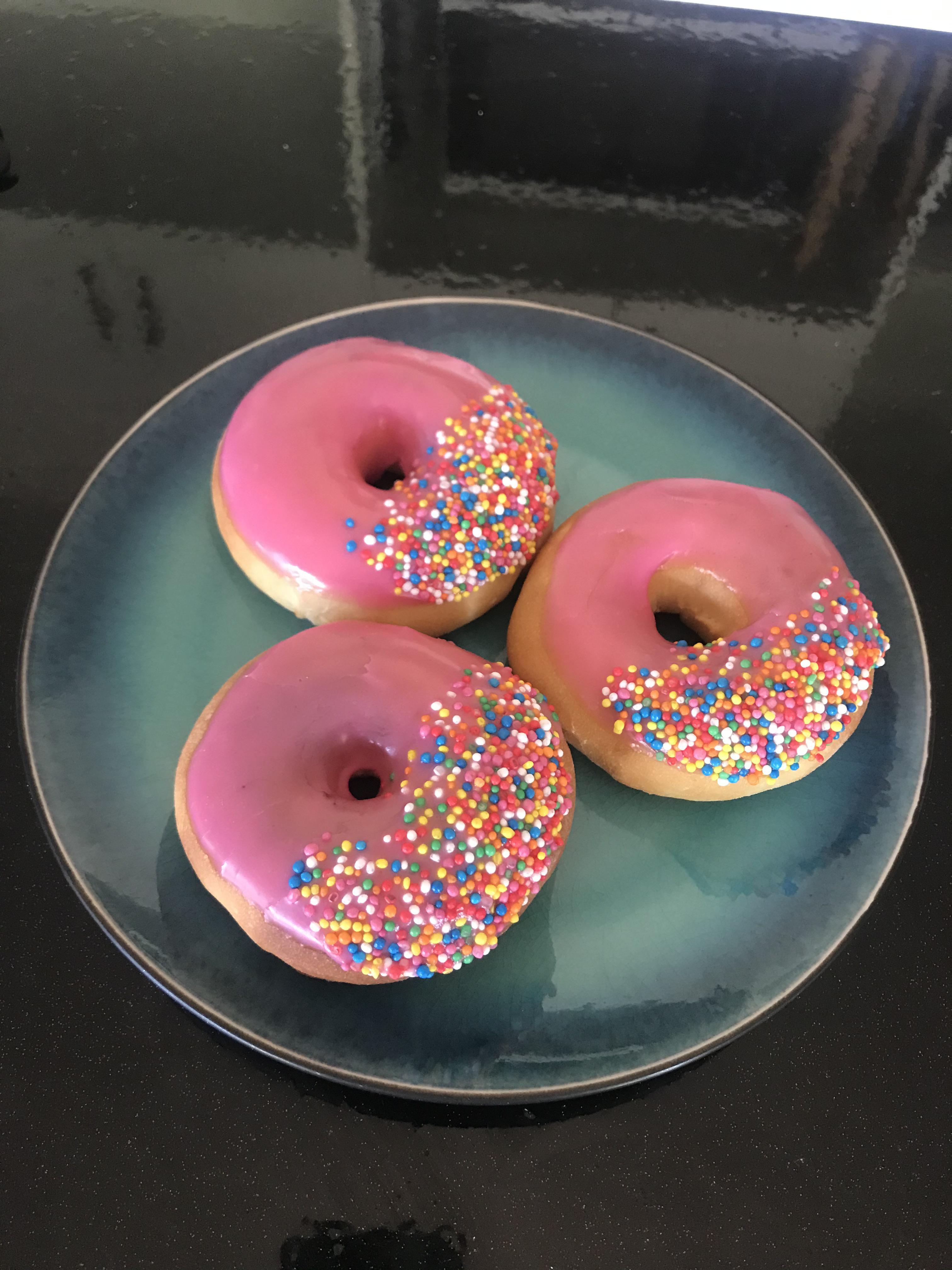 First time trying donuts in the air fryer. They were so goood. r/airfryer