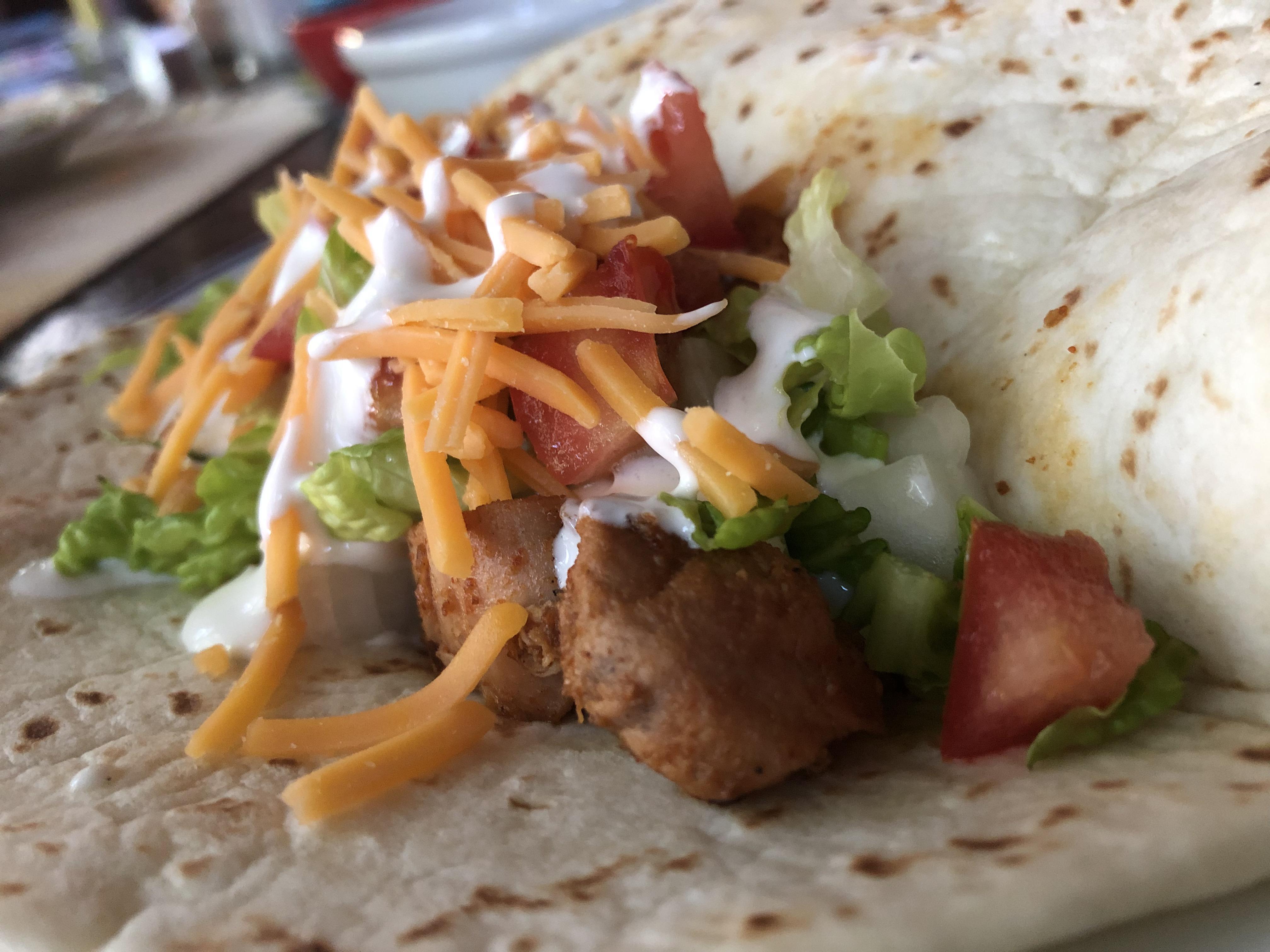 Del Taco chicken soft taco copy cat recipe. I’m just so happy right now