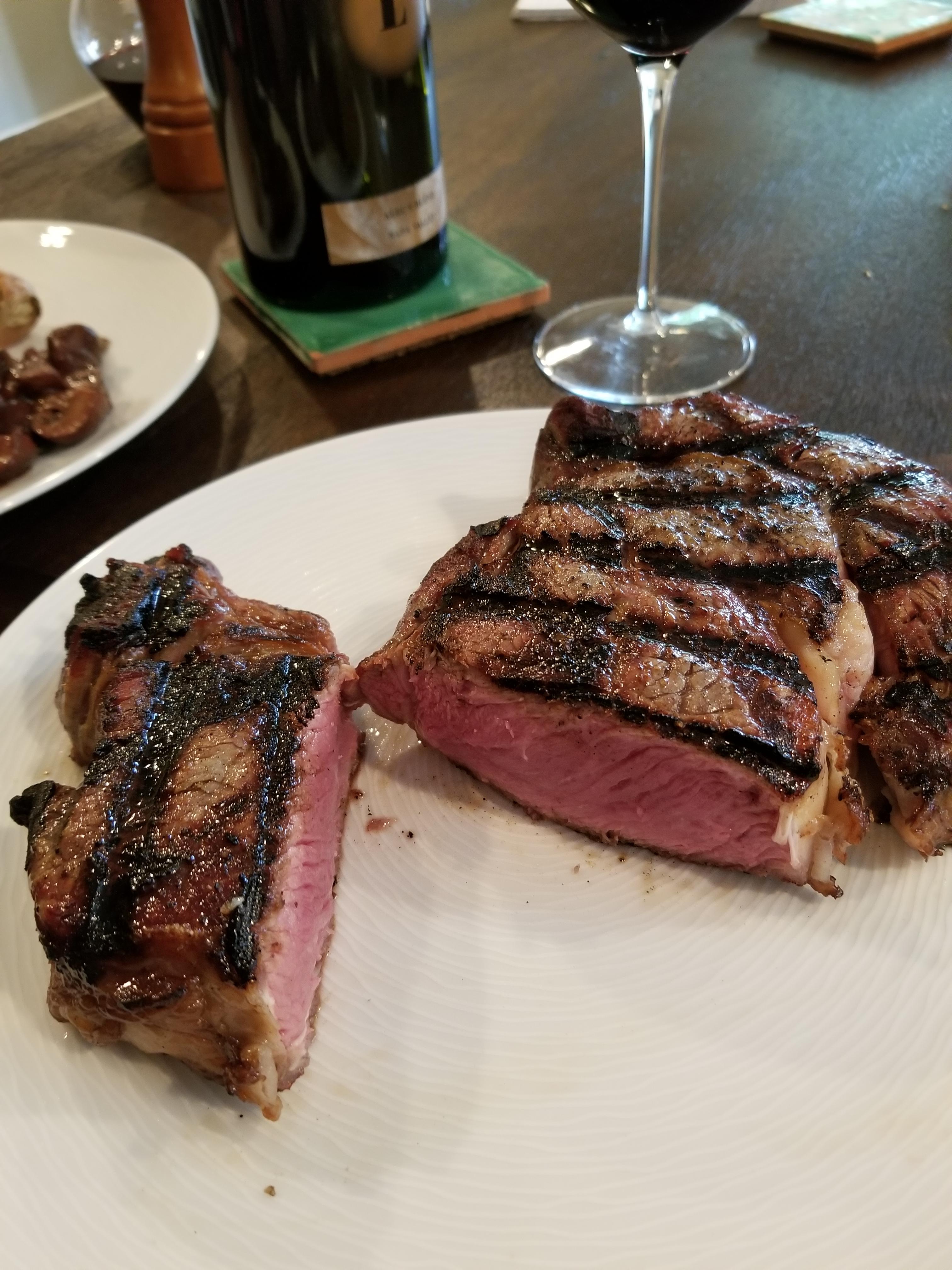 Ribeye Rare r/steak