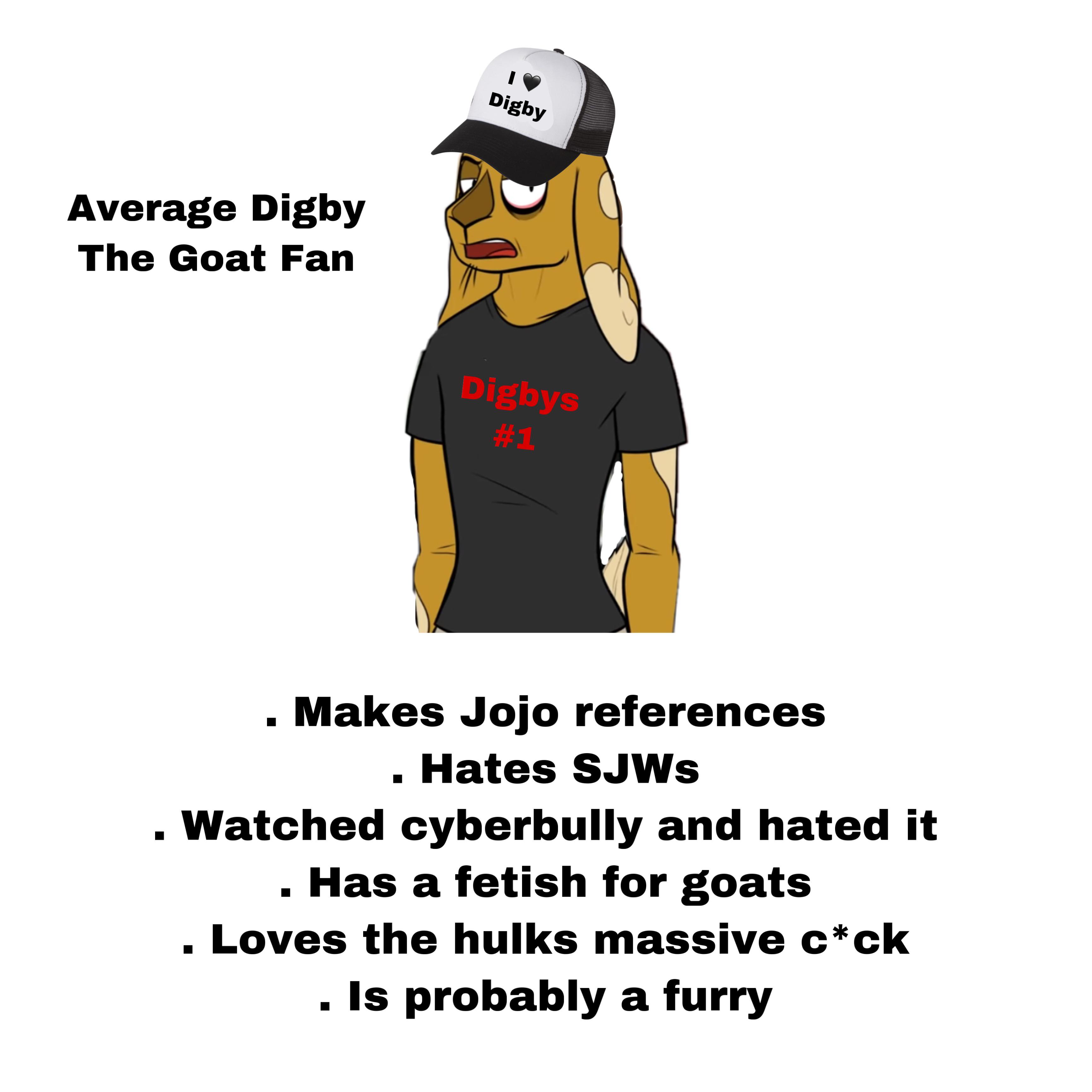 Average Digby fan r/Digbythegoat