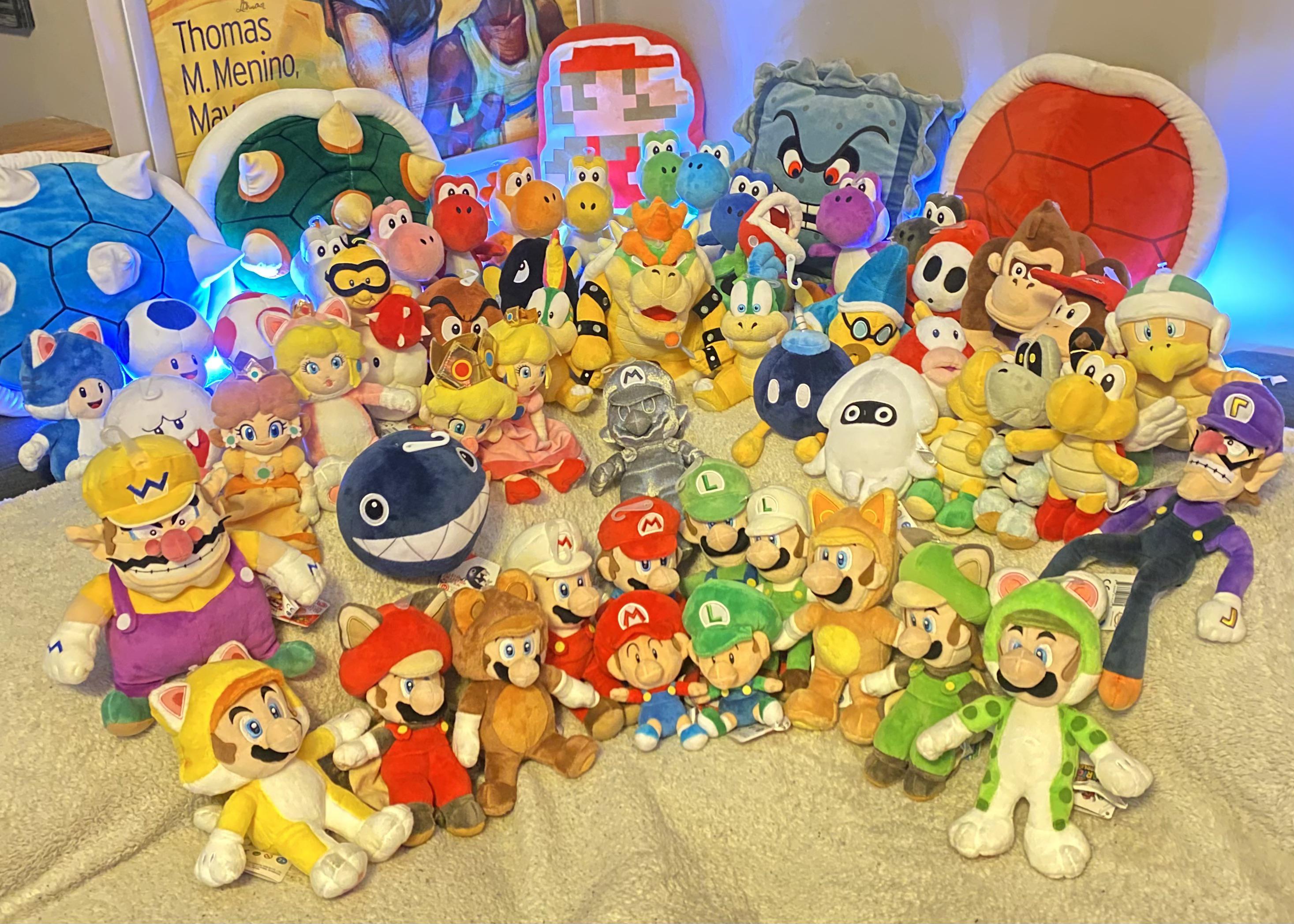 Giant Mario Plush Collection