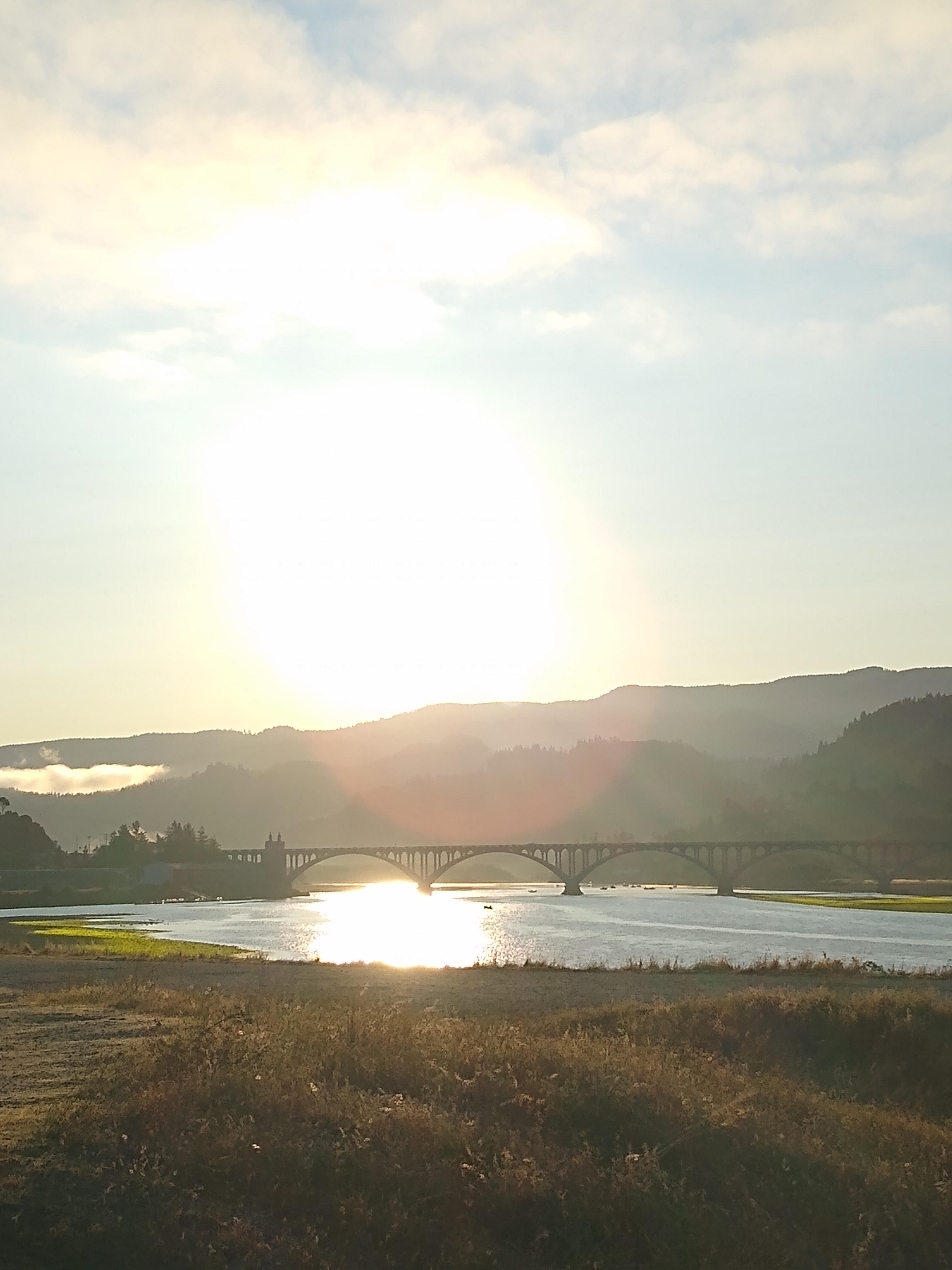 Wedderburn bridge over Rogue River, Gold Beach Or r/oregon