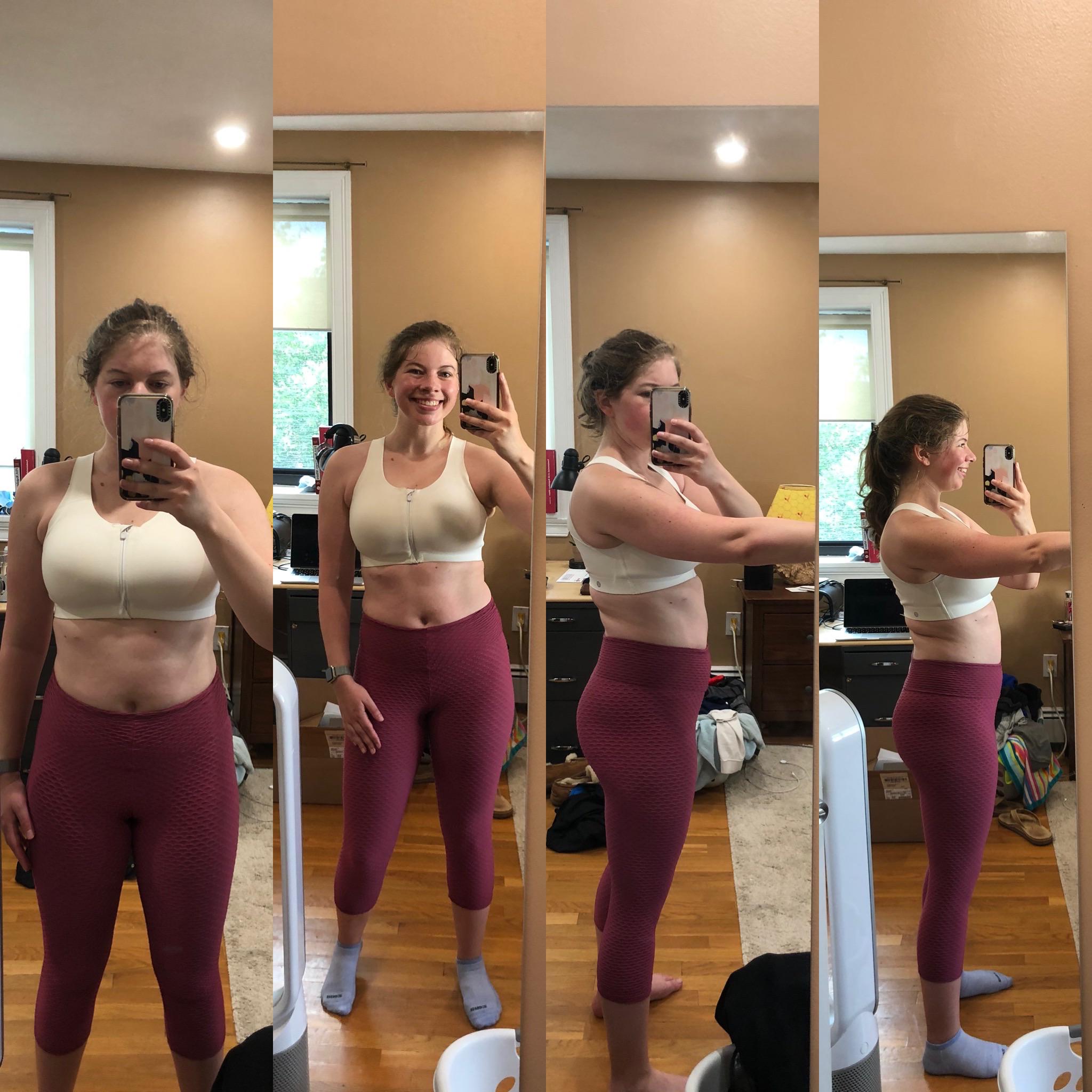 Just finished the 2020 Summer Shred! My first Chloe Ting program! Not