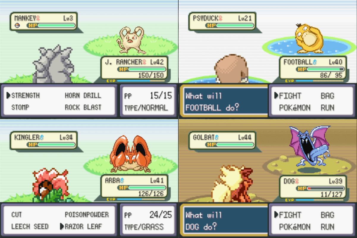 I modded fire red to replace every pokemon sprite with it's gen 1