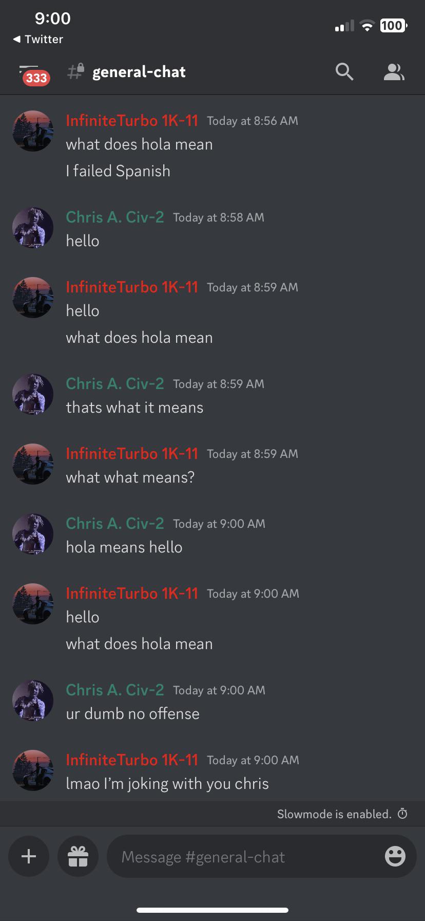 What does hola mean? r/texts