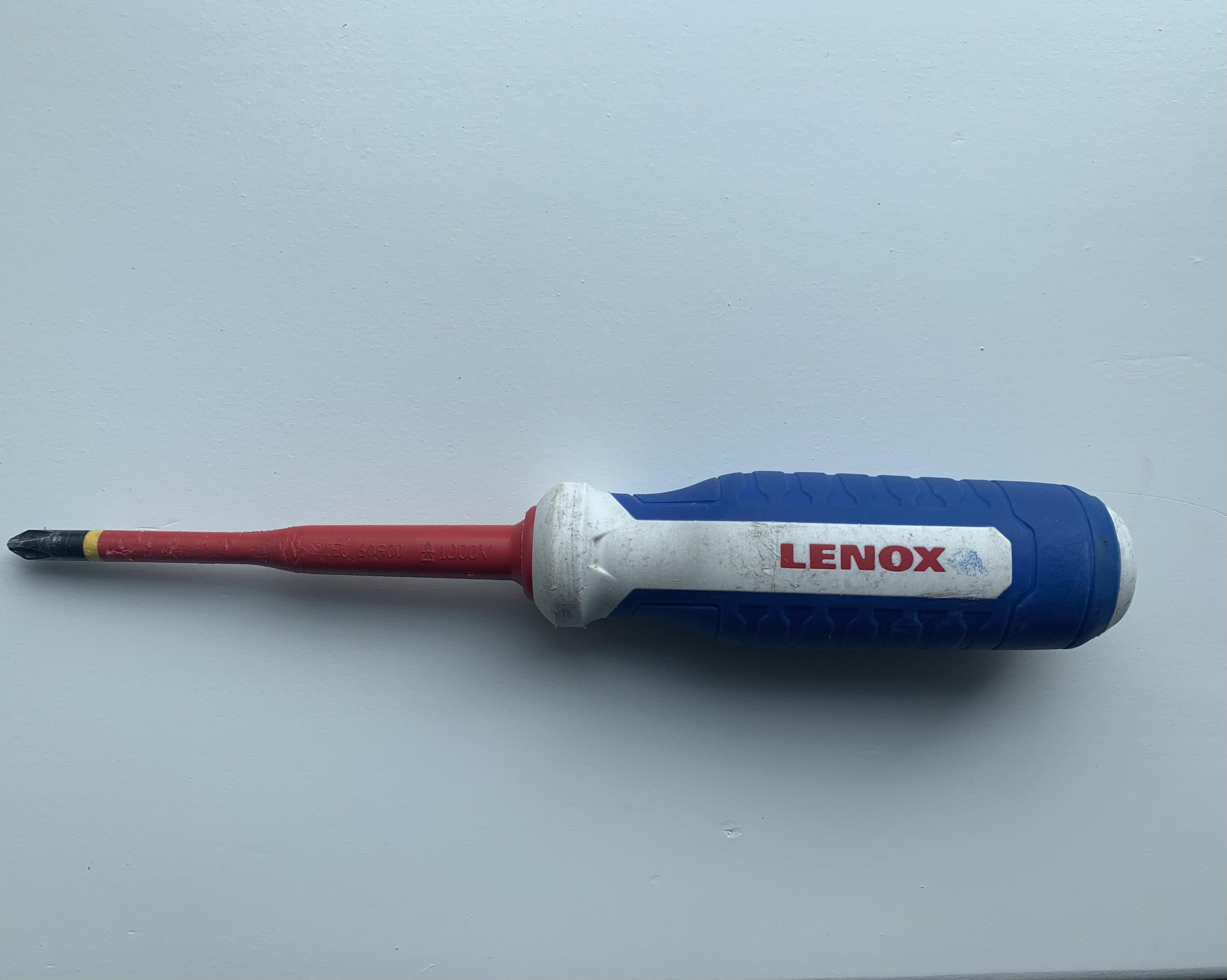 Free screwdriver electrician called, apologized for leaving a tool