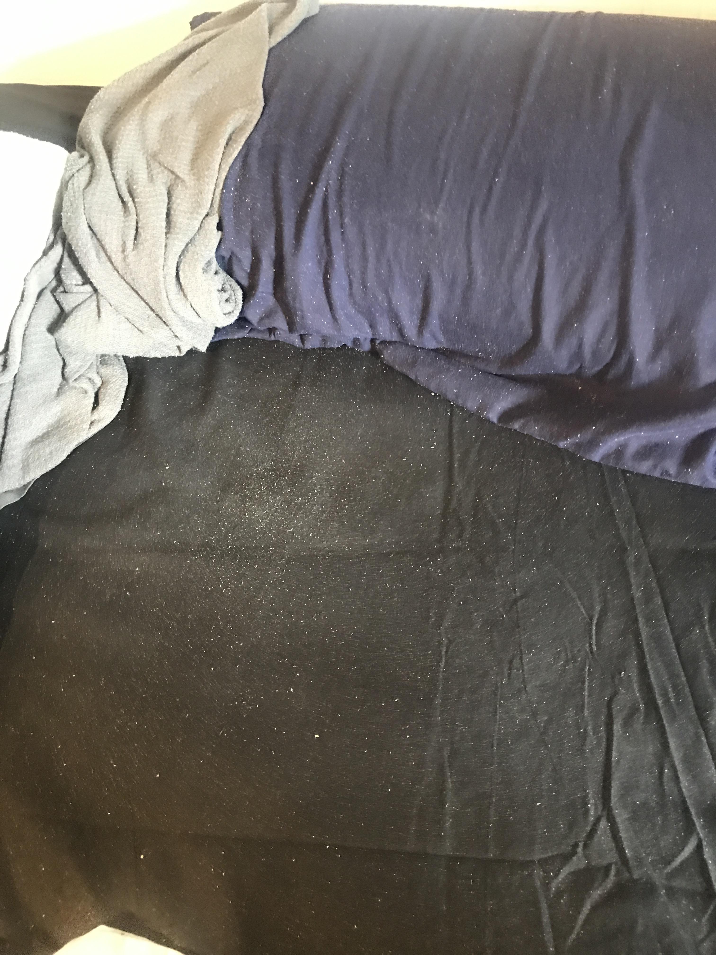 Never have dark sheets and pillow cases. Thank god I’m single r/eczema