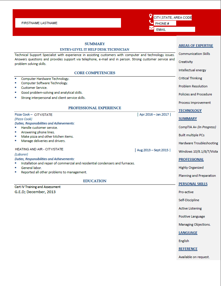 Is this a good entry level resume? r/resumes