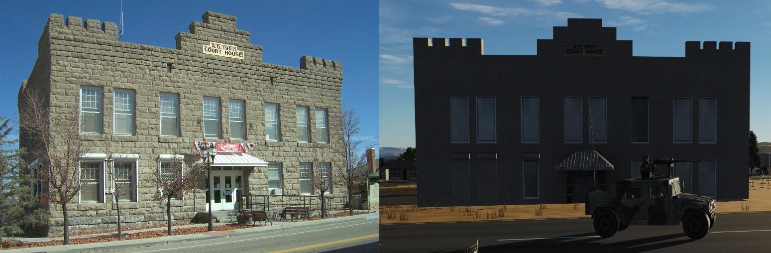 It's the little things. (Esmeralda County Courthouse, Goldfield, NV