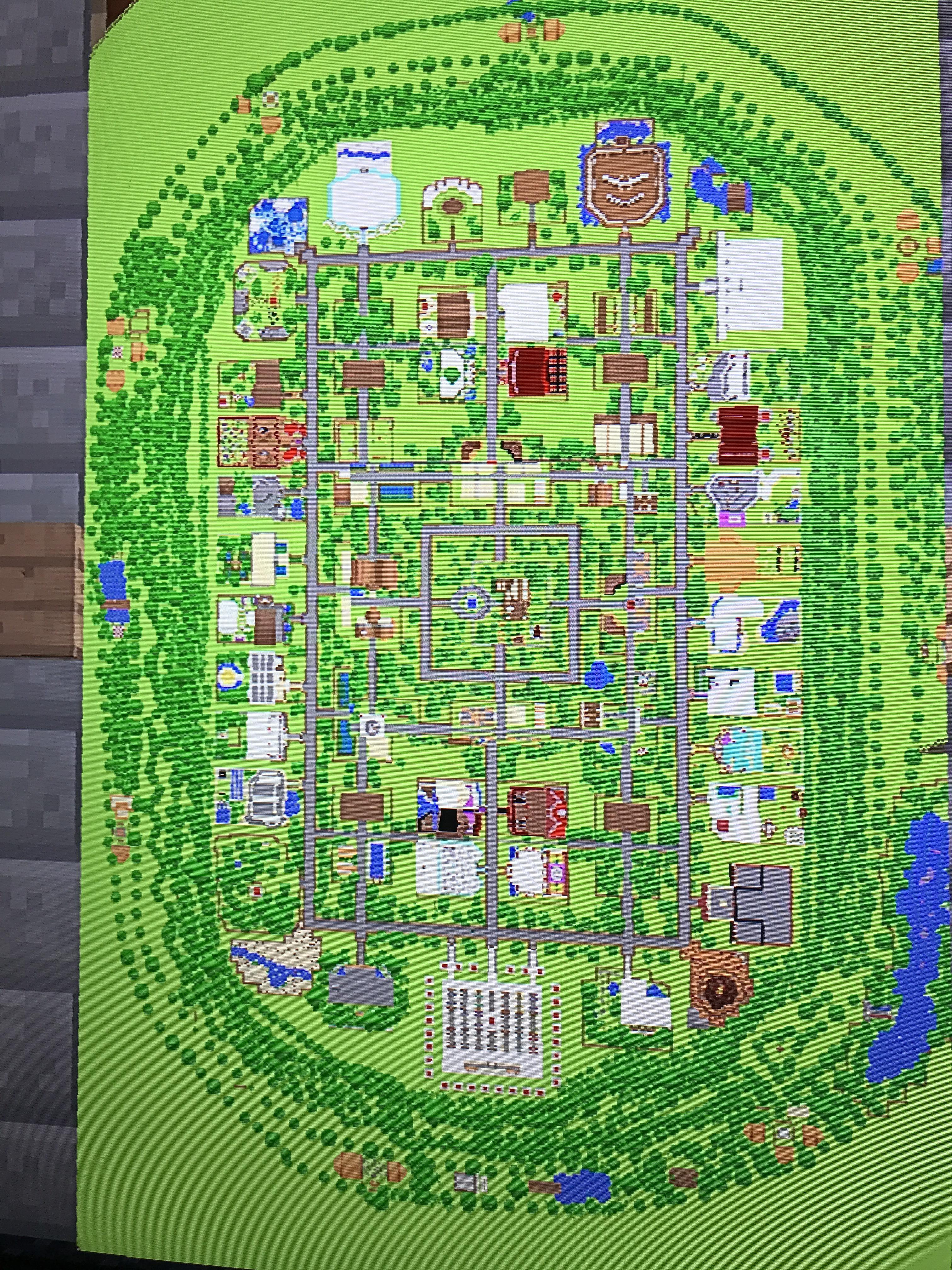So my friend and I have been building a Camp HalfBlood on PS4... if