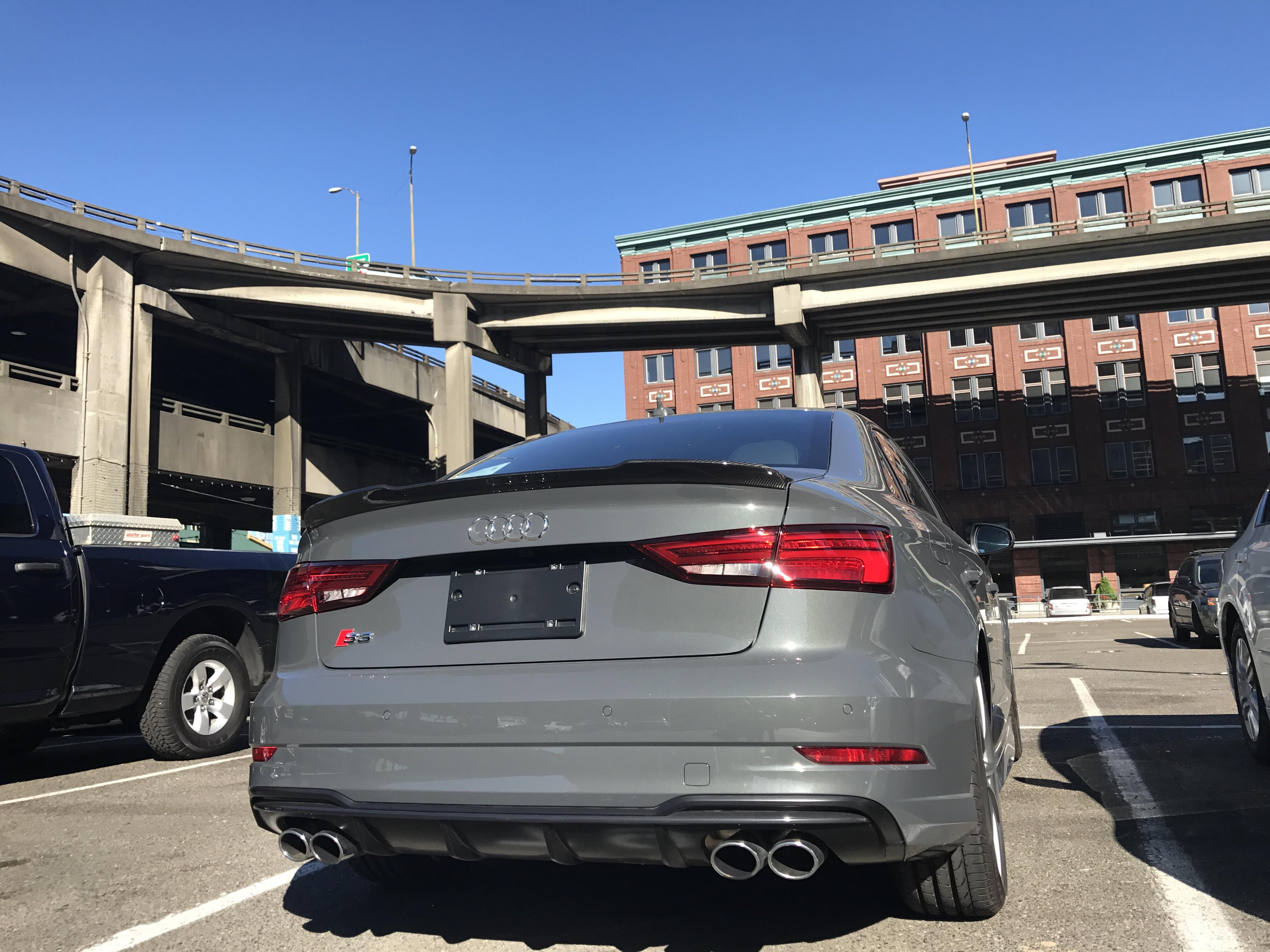 My 2017 S3 in Nano Grey Audi