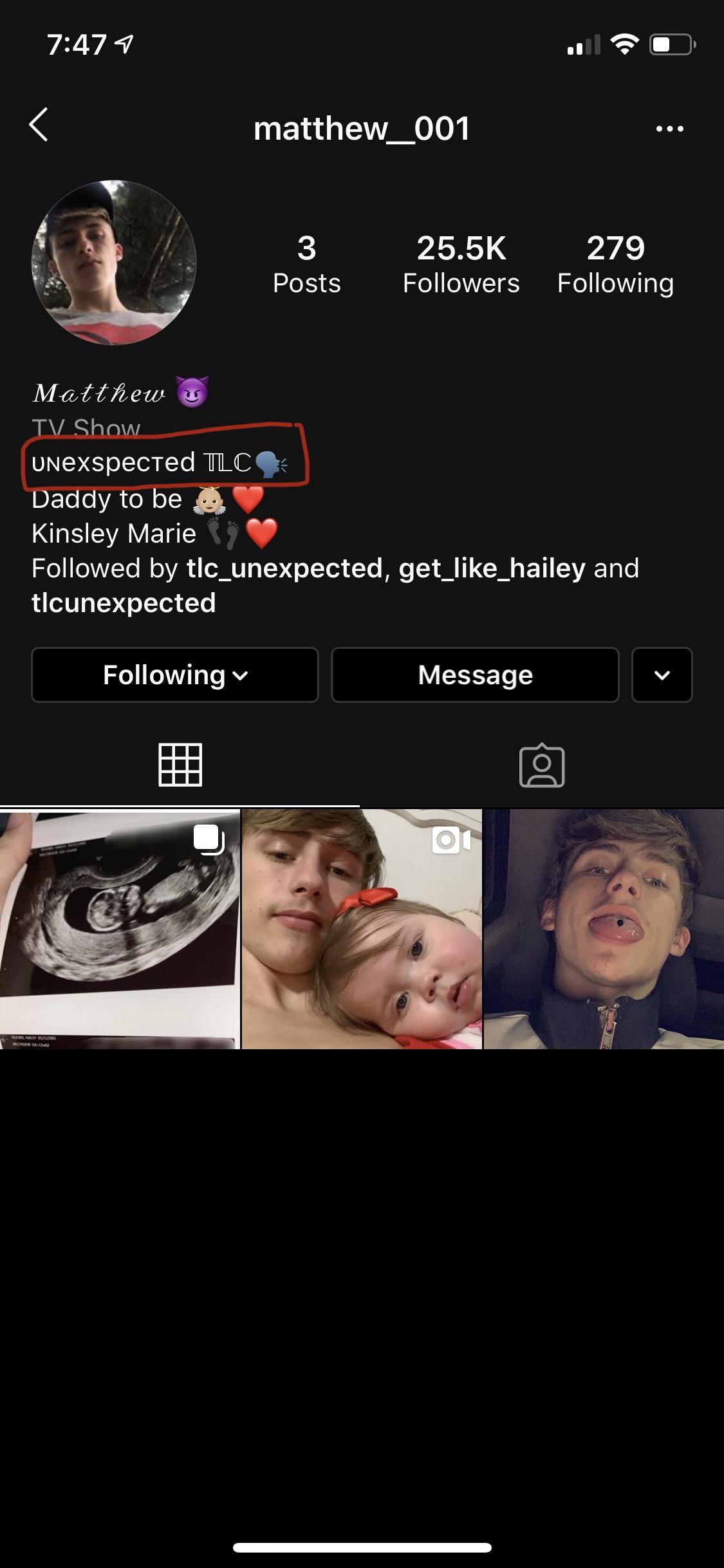 Matthew’s inability to correctly spell the name of the