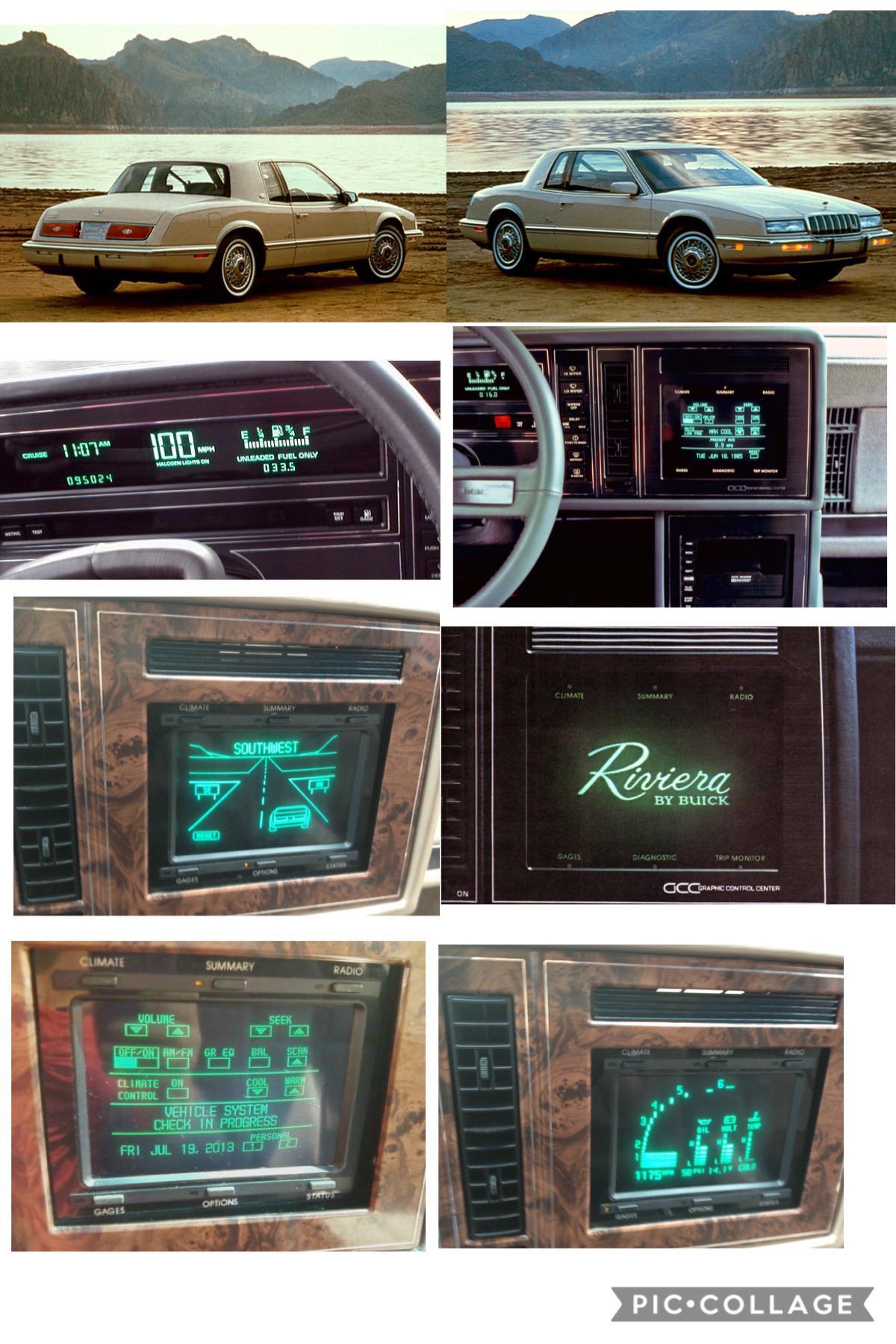 Buick created the first car touchscreen all the way back in 1986. The