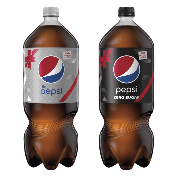 New Diet Pepsi & Pepsi Zero 2 liter designs ToFizzOrNotToFizz
