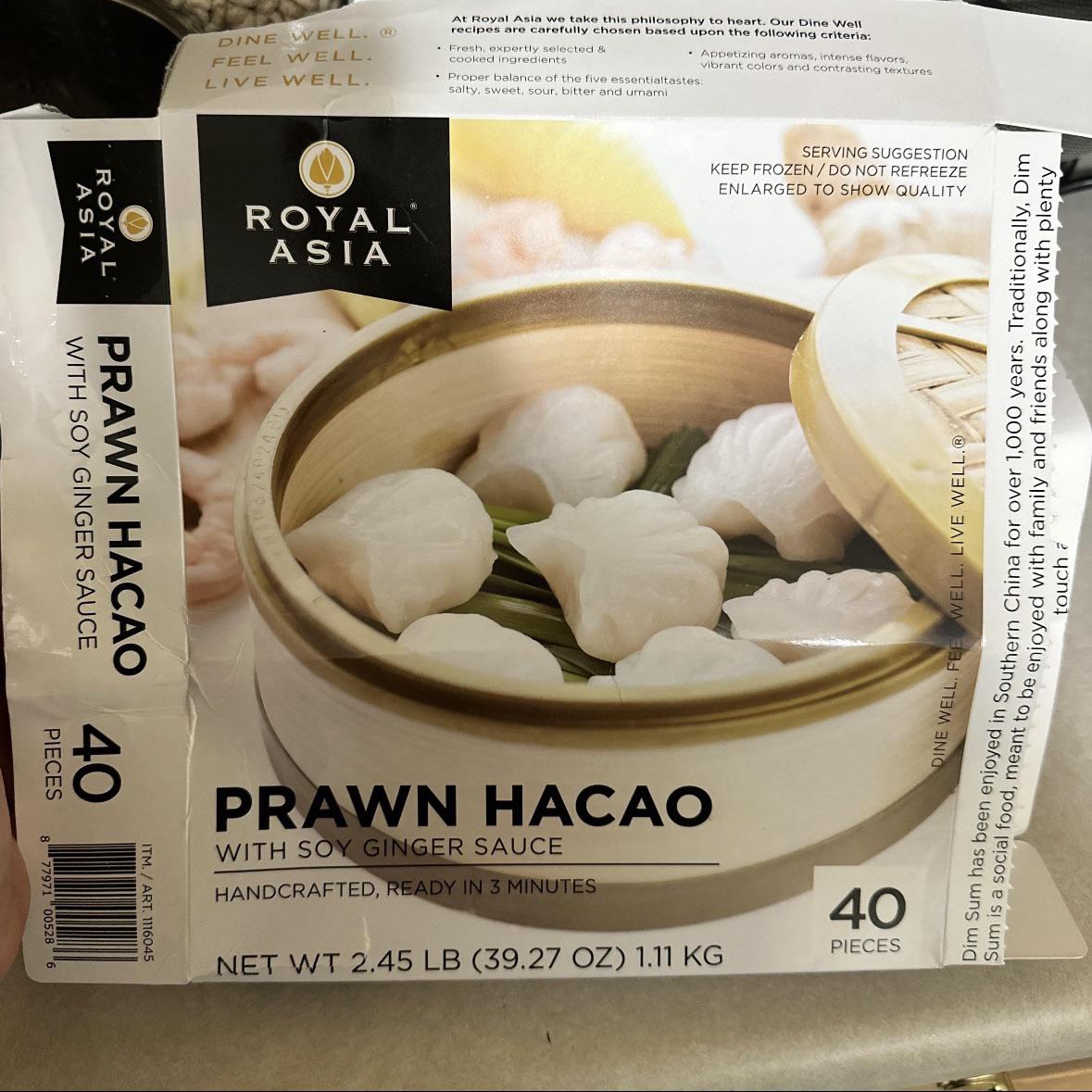 The Royal Asia Prawn Hacao is so good! Tastes just like Dim Sum! r/Costco