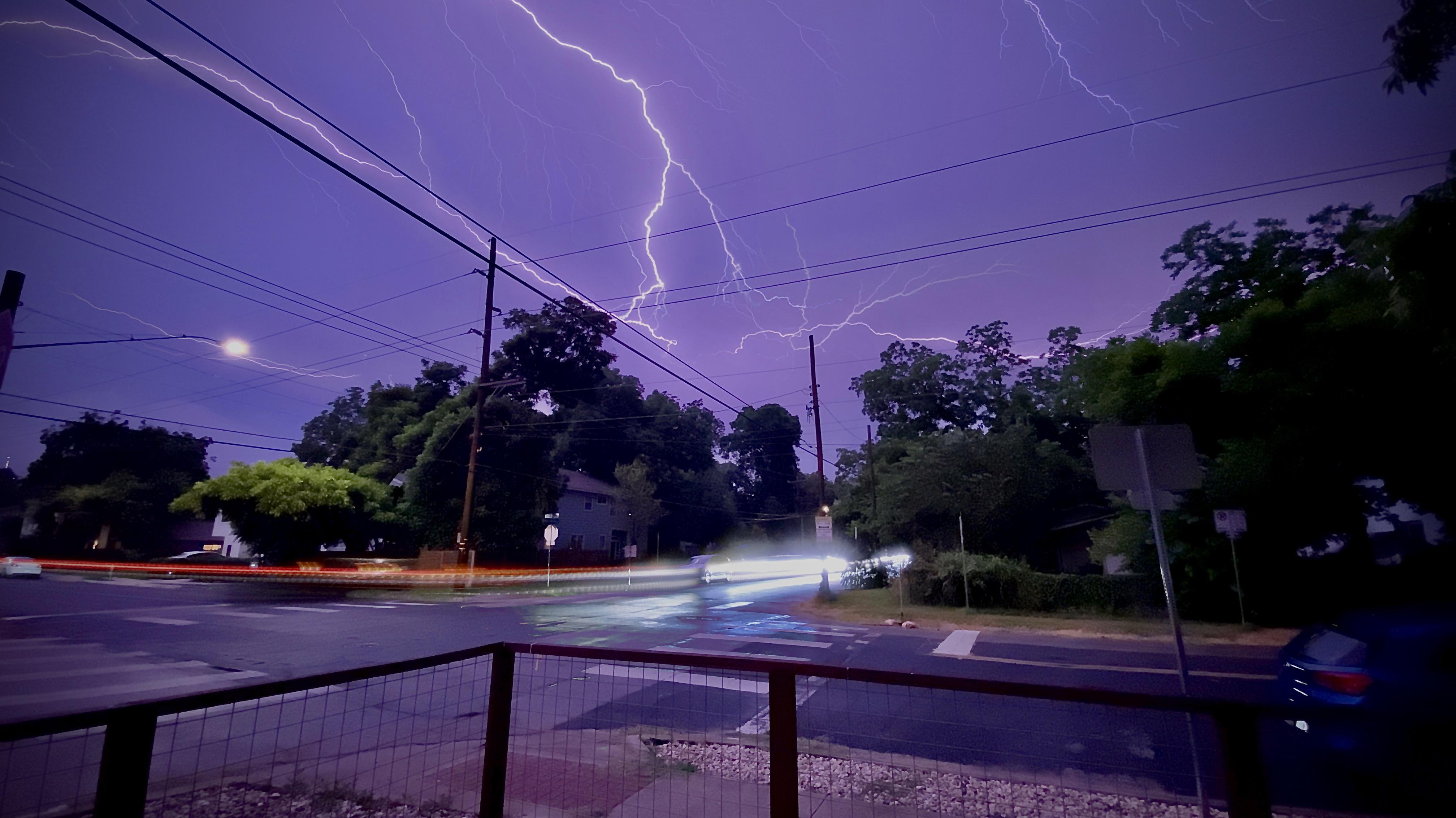 Lightning score from last night tasteao