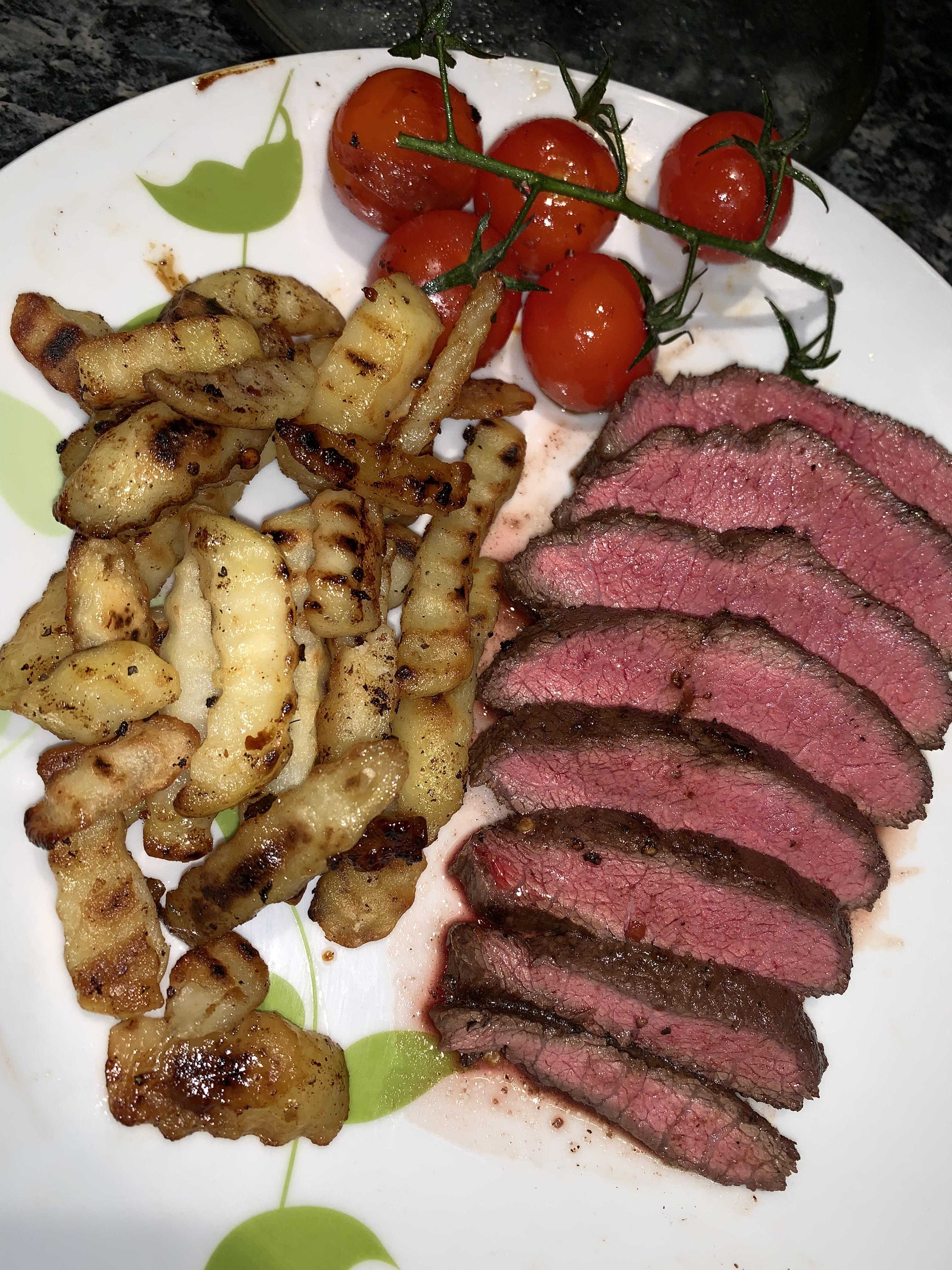 Evenings meal r/steak
