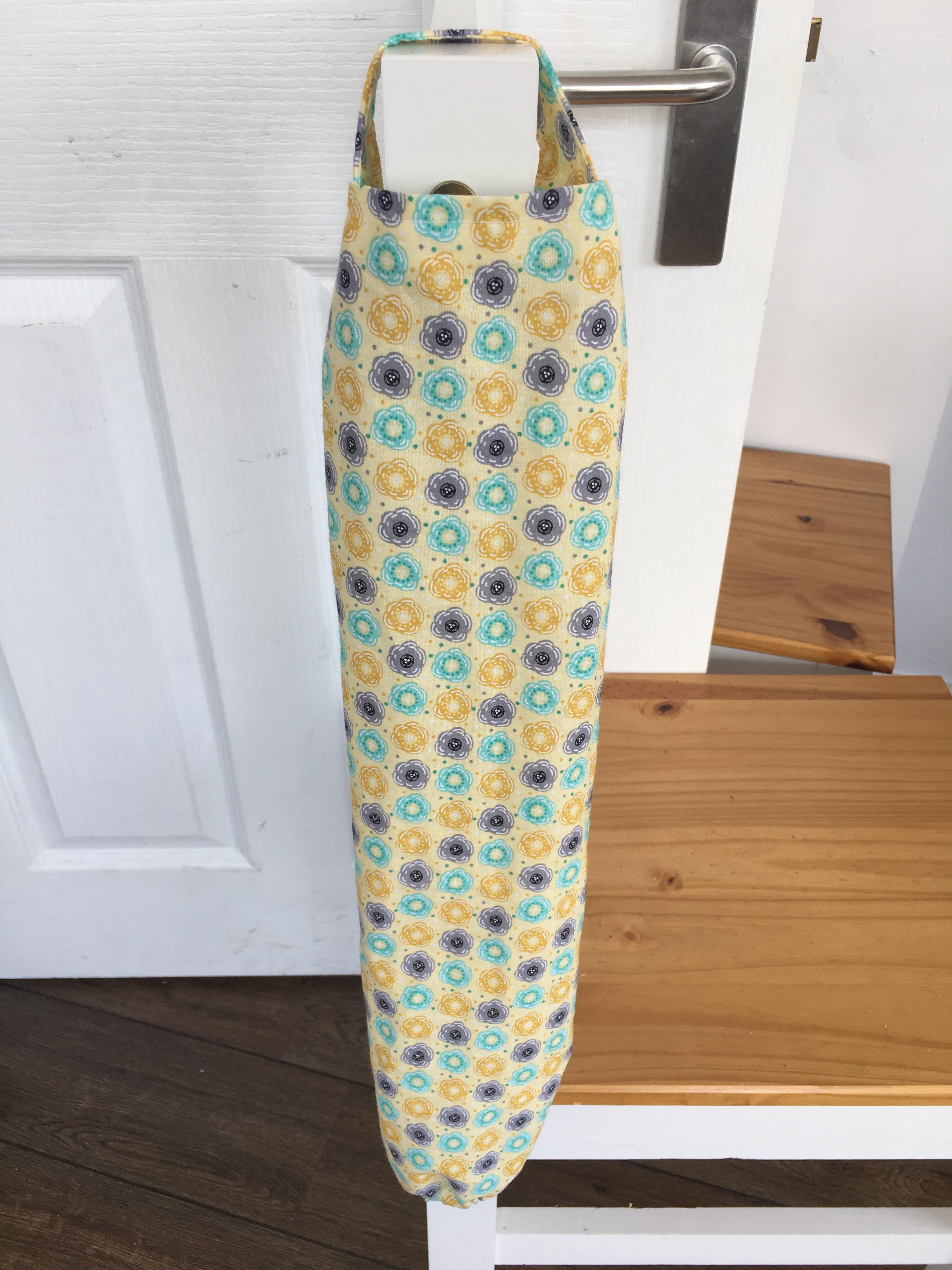 Created a plastic carrier bag holder! (Found on Pinterest) r/sewing