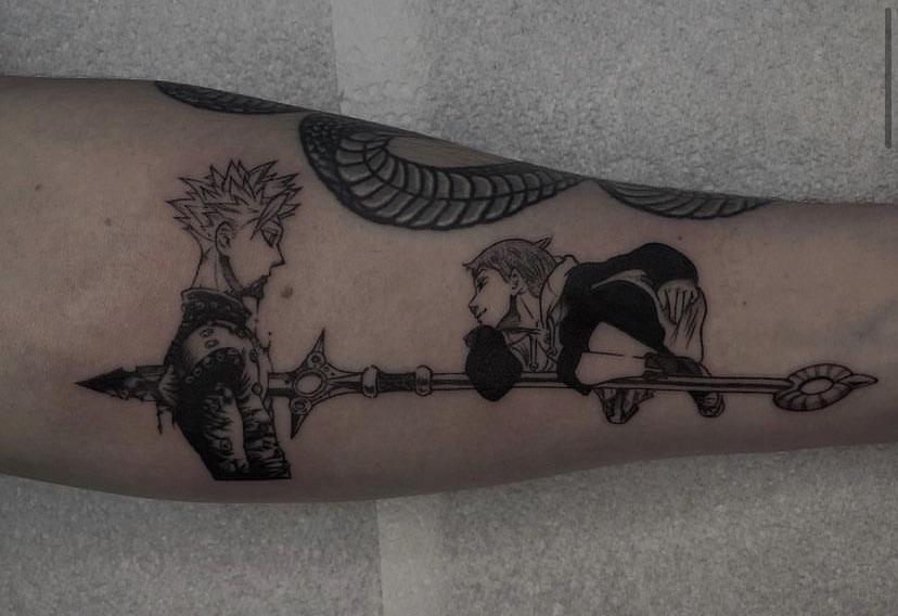 Aggregate more than 72 ban tattoo seven deadly sins best