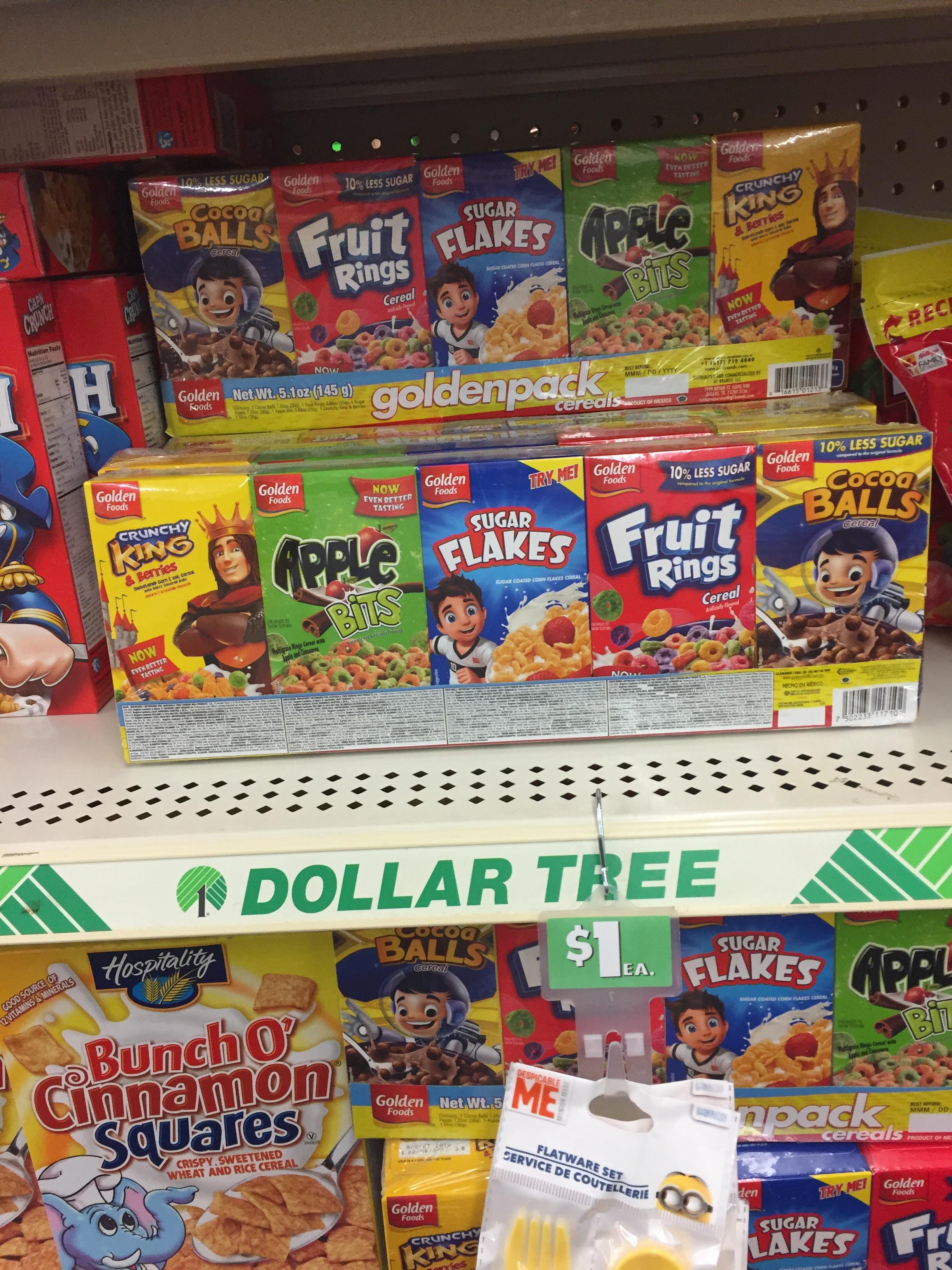 Dollar Tree cereal r/crappyoffbrands