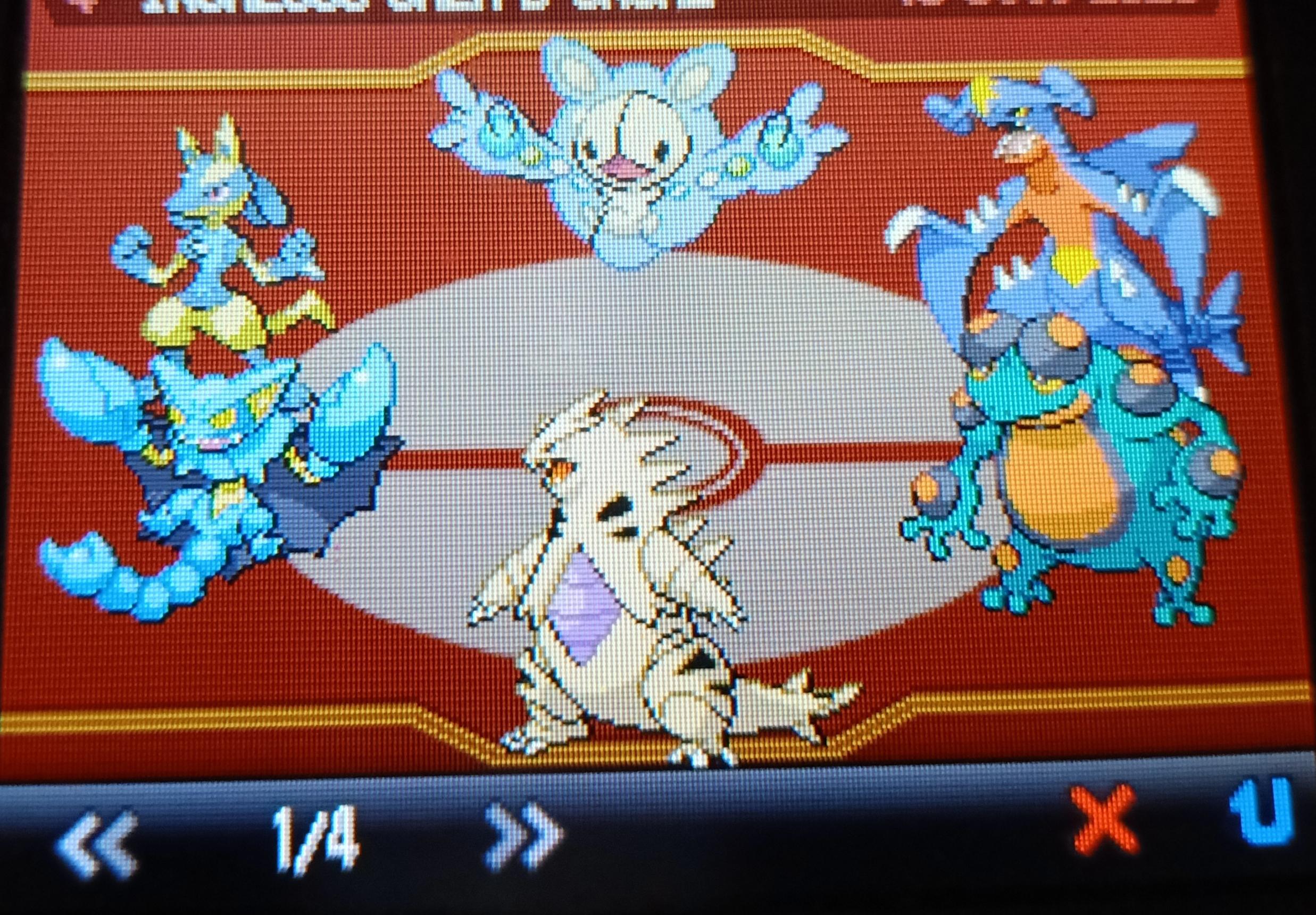 [Gen5] Dream Team finally complete! Here's my special Sandstorm team