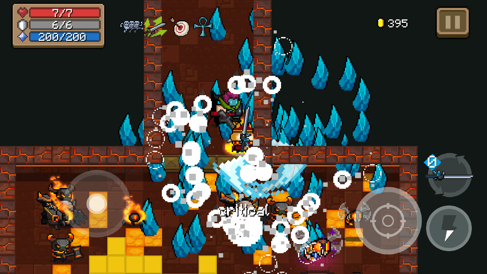 This is what Crystal crab katana with +100 fire rate, +100 crit