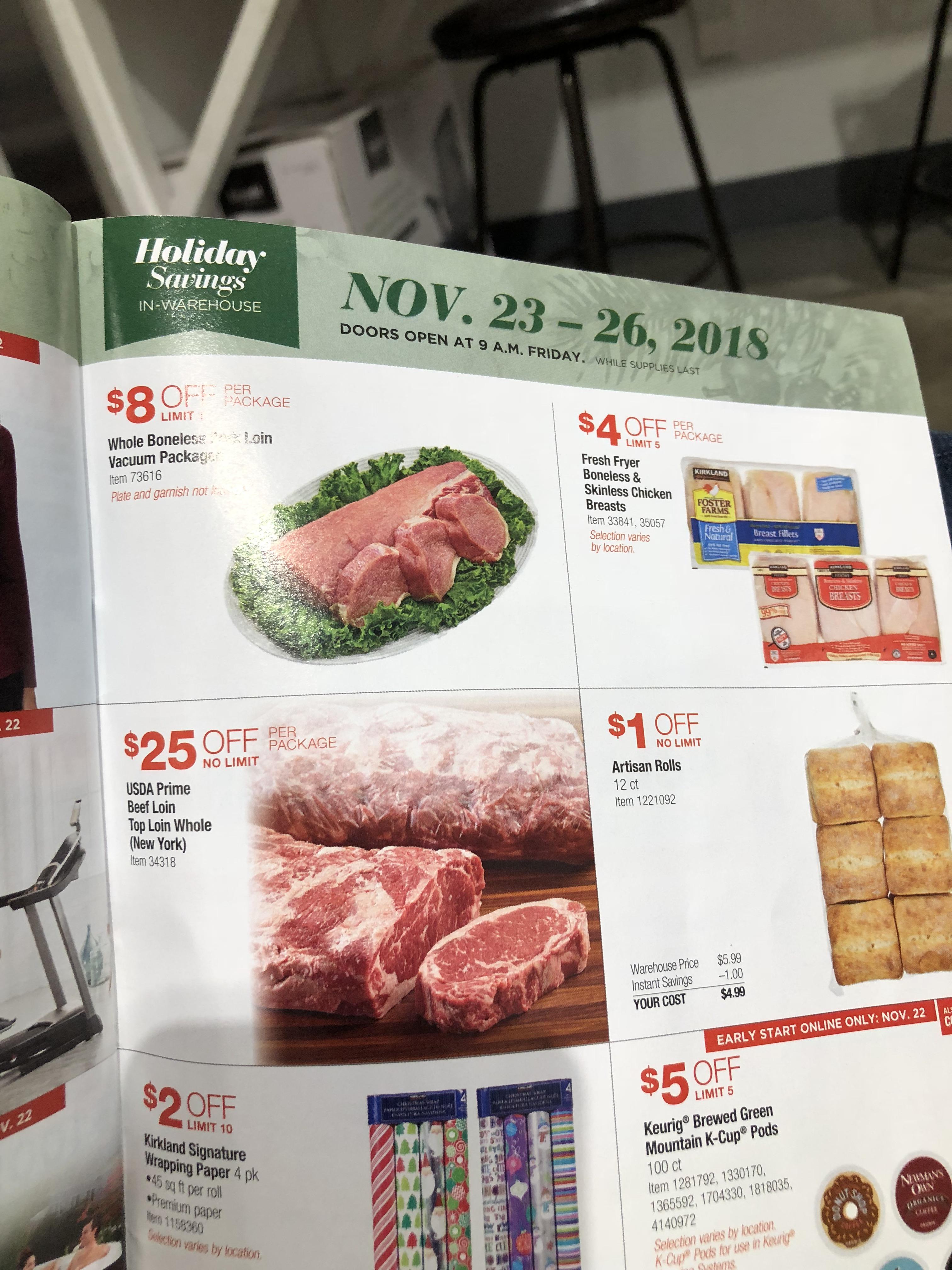 Costco deals on Nov 23 r/steak