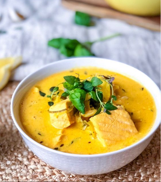 GOLDEN EASTER FISH SOUP ketorecipes