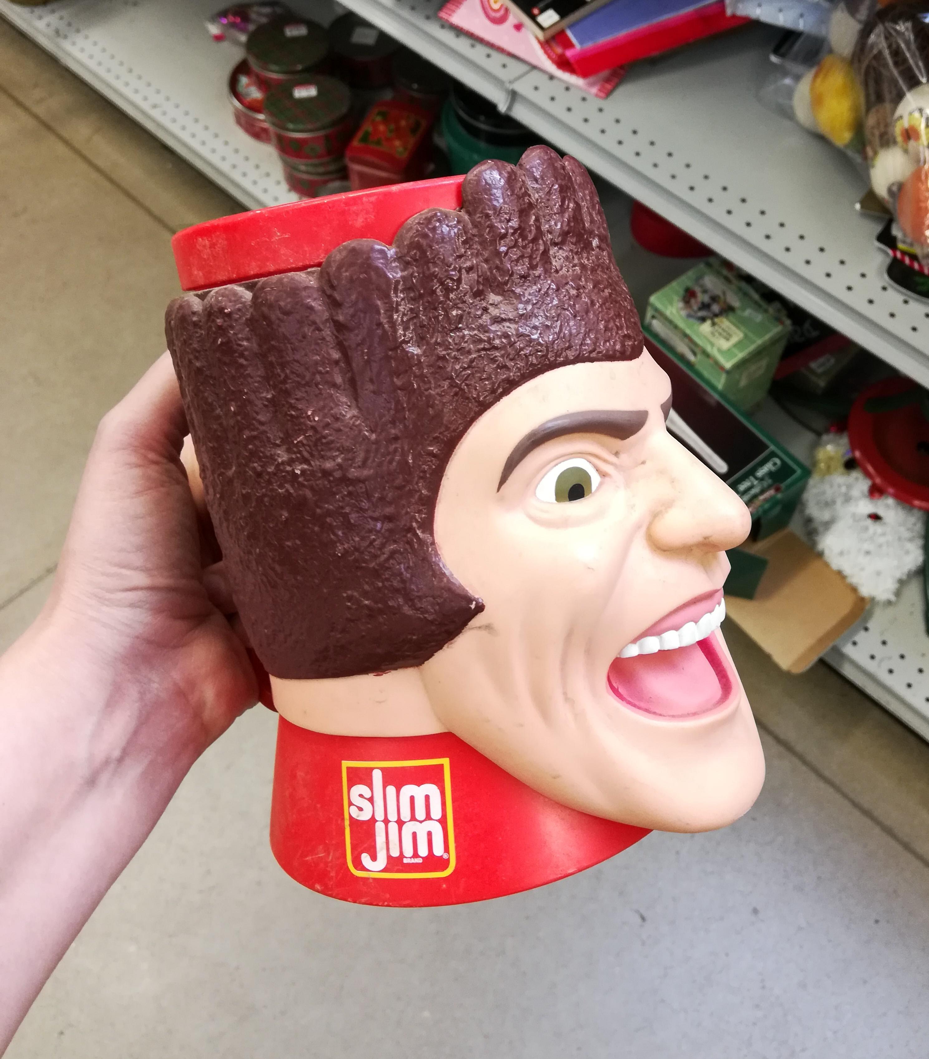 Need a terrifying gag gift for a friend? Your local thrift store will