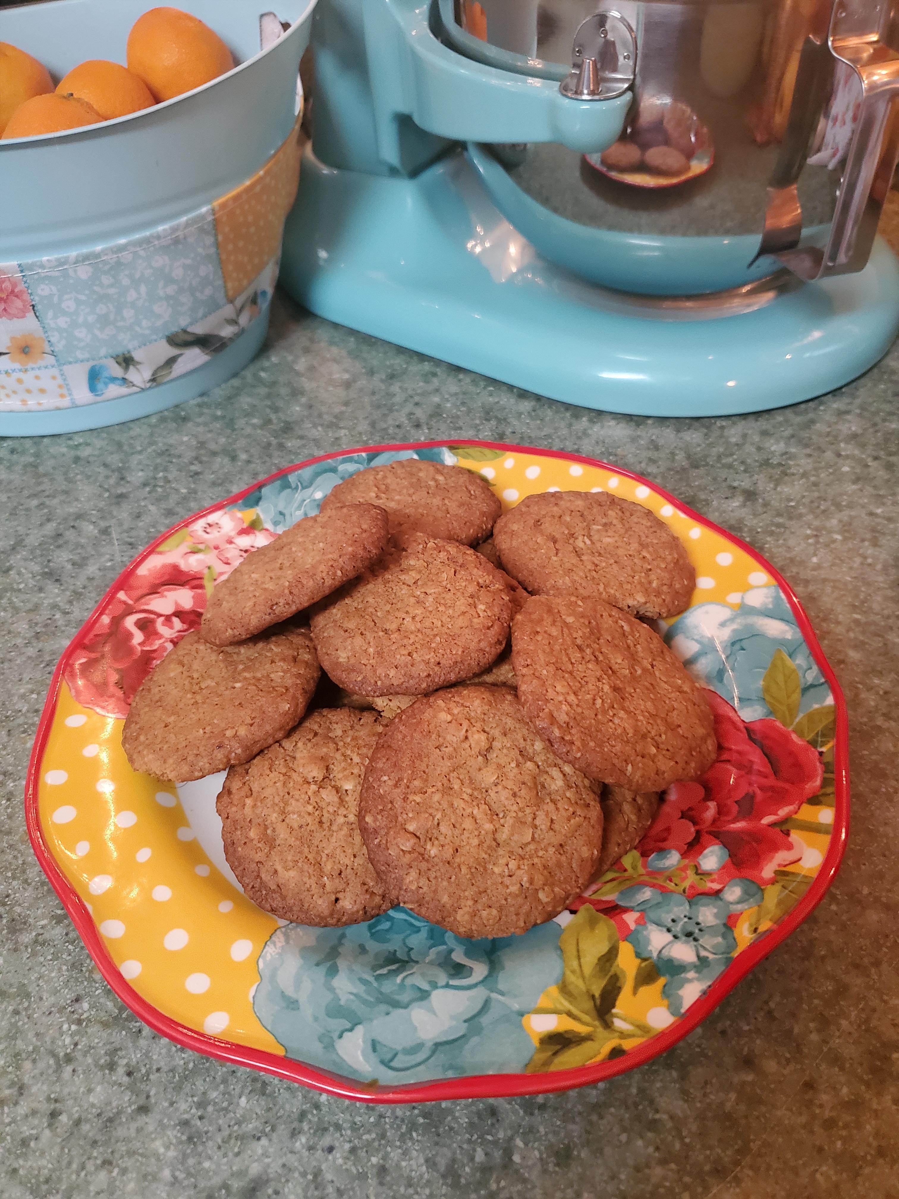 Crispy Oatmeal Lactation Cookies for the crispy cookie lovers 💙 r