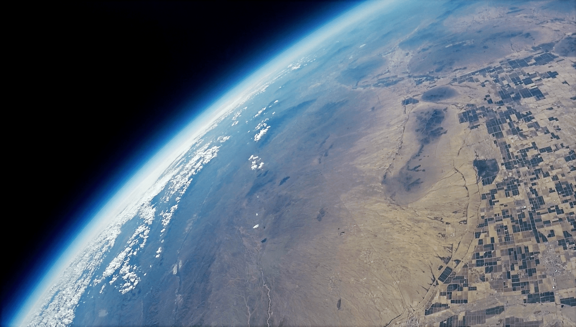 Check out Phoenix, Arizona from space! We used a high altitude balloon