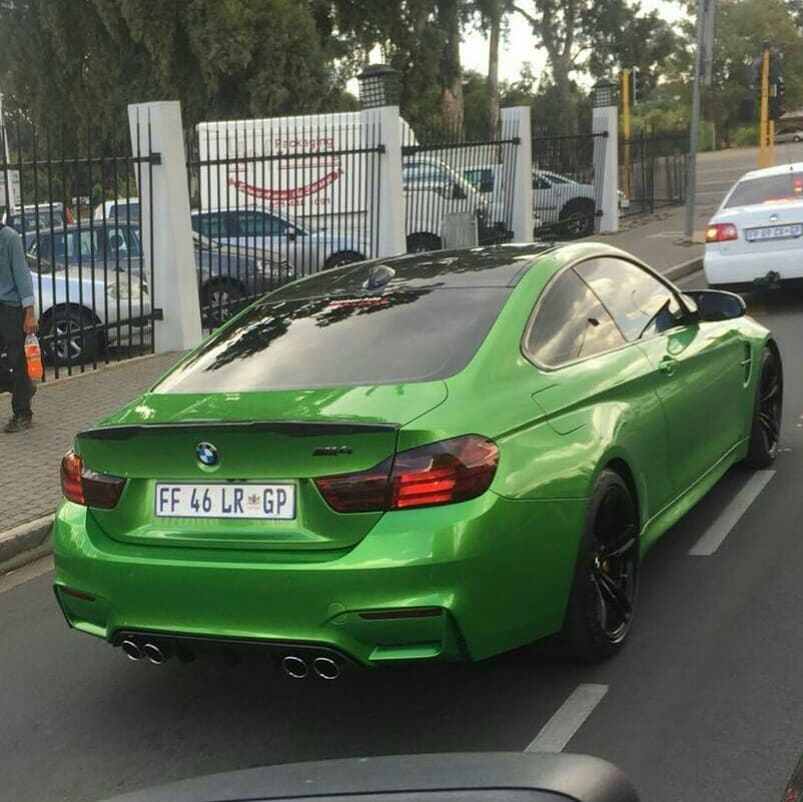 Java Green BMW M4 in South Africa r/BMW