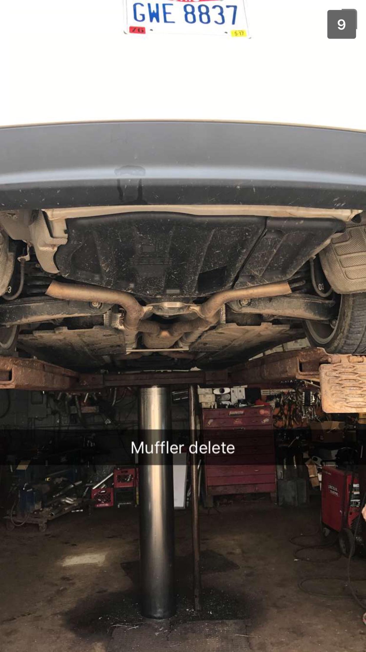 Muffler Delete on a C300 r/mercedes_benz