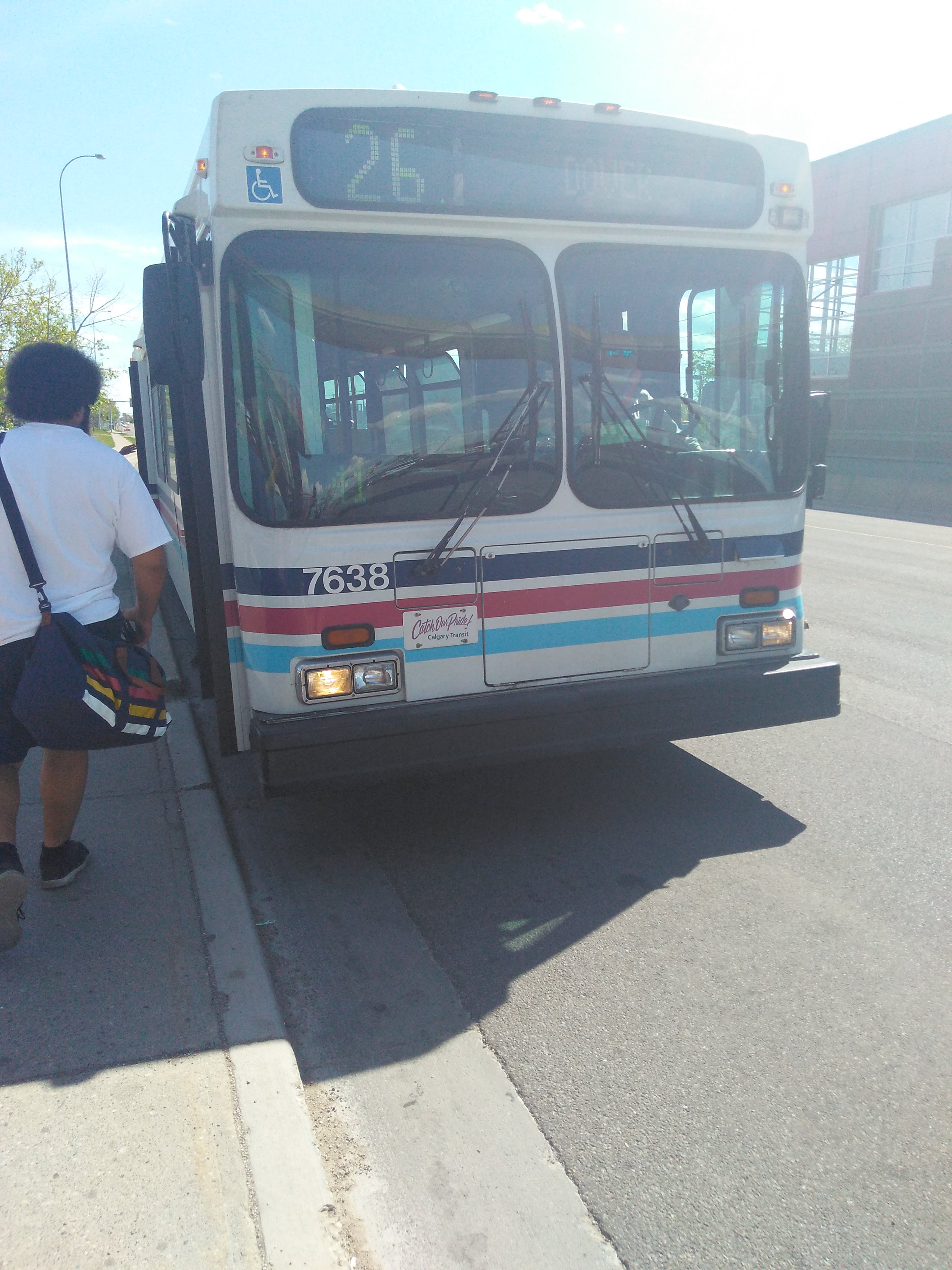 One of Calgary's oldest buses, a 1999 New Flyer D40LF. r/transit