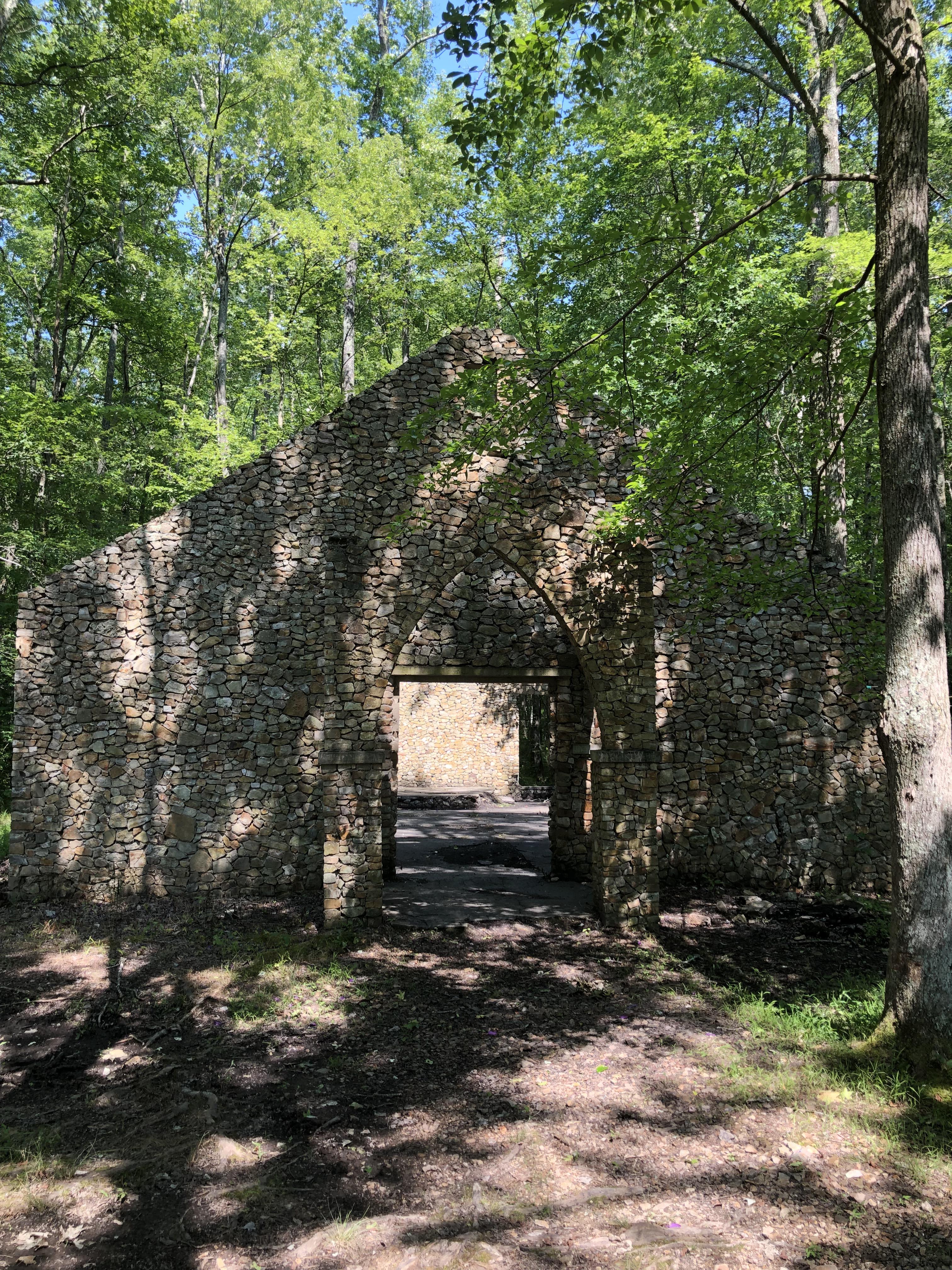 Halls Valley Church in Benton County, TN. Built during the 1800s and abandoned when TVA flooded