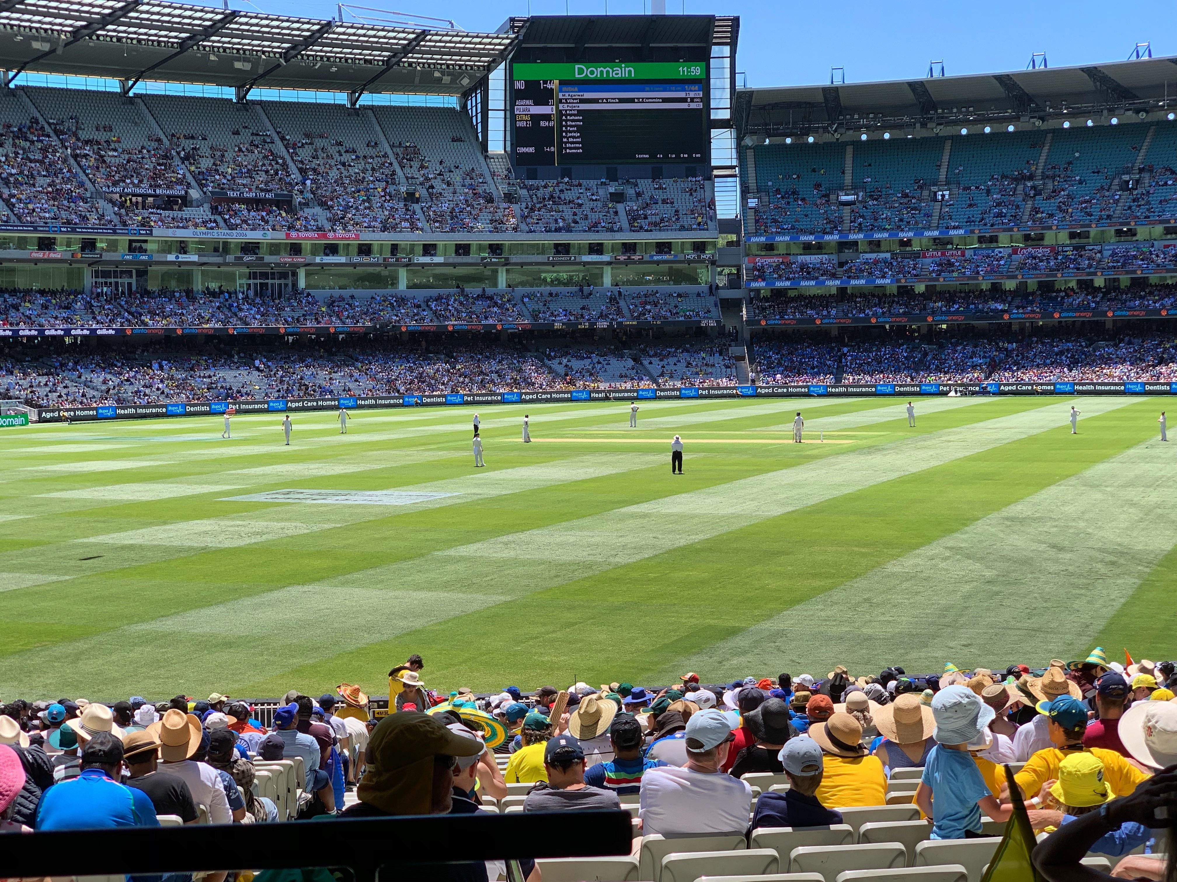 Shot on iPhone XS Max. Melbourne Cricket Ground(lovingly called The G