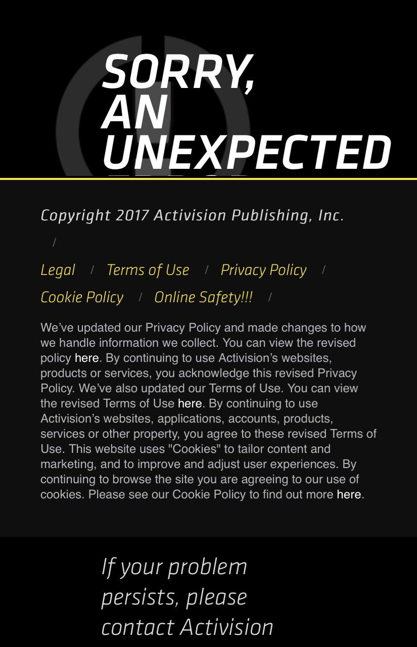 Nightmare Ban Appeal System r/activision