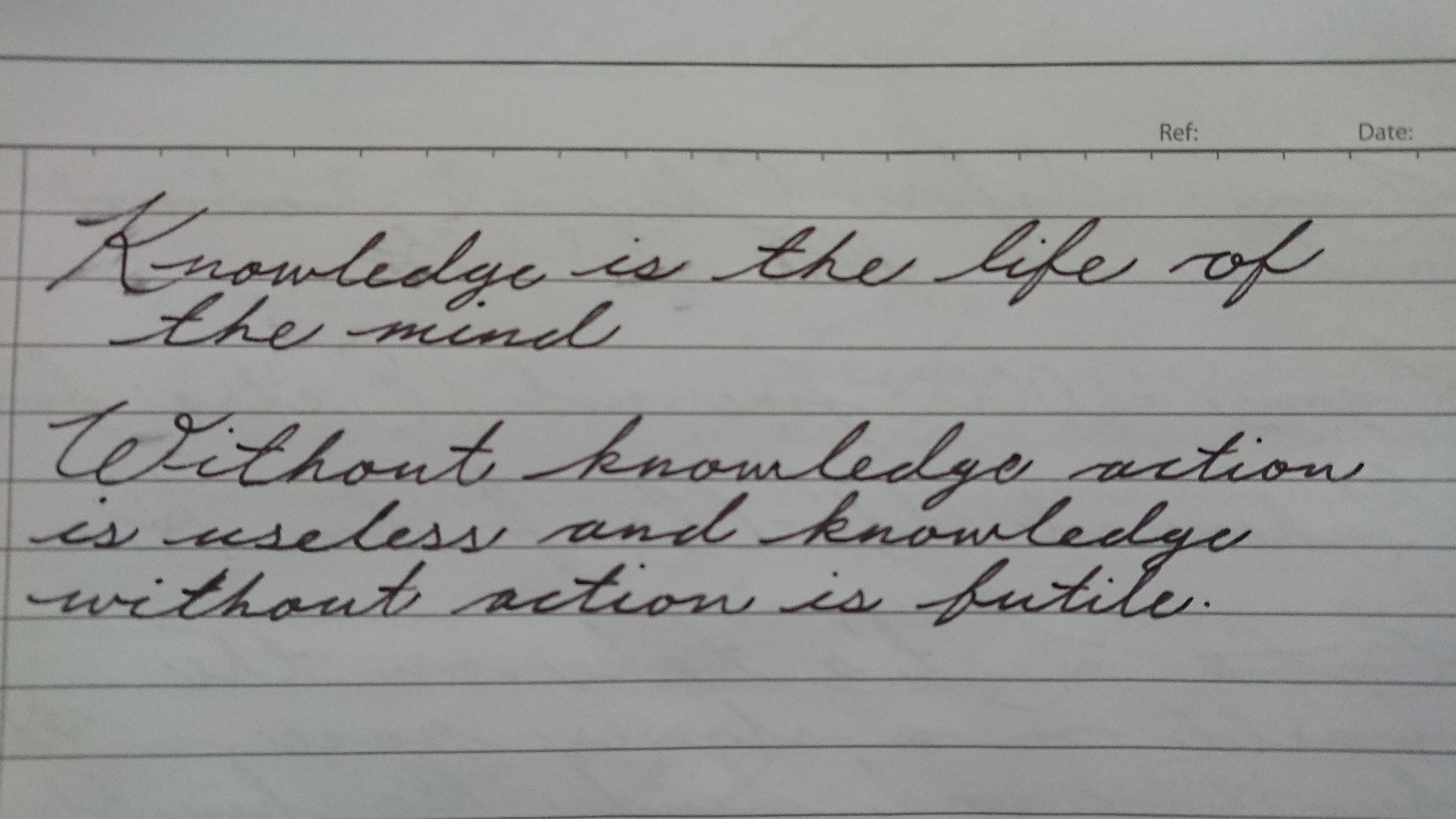 Lefty fine writing... In the process. r/PenmanshipPorn