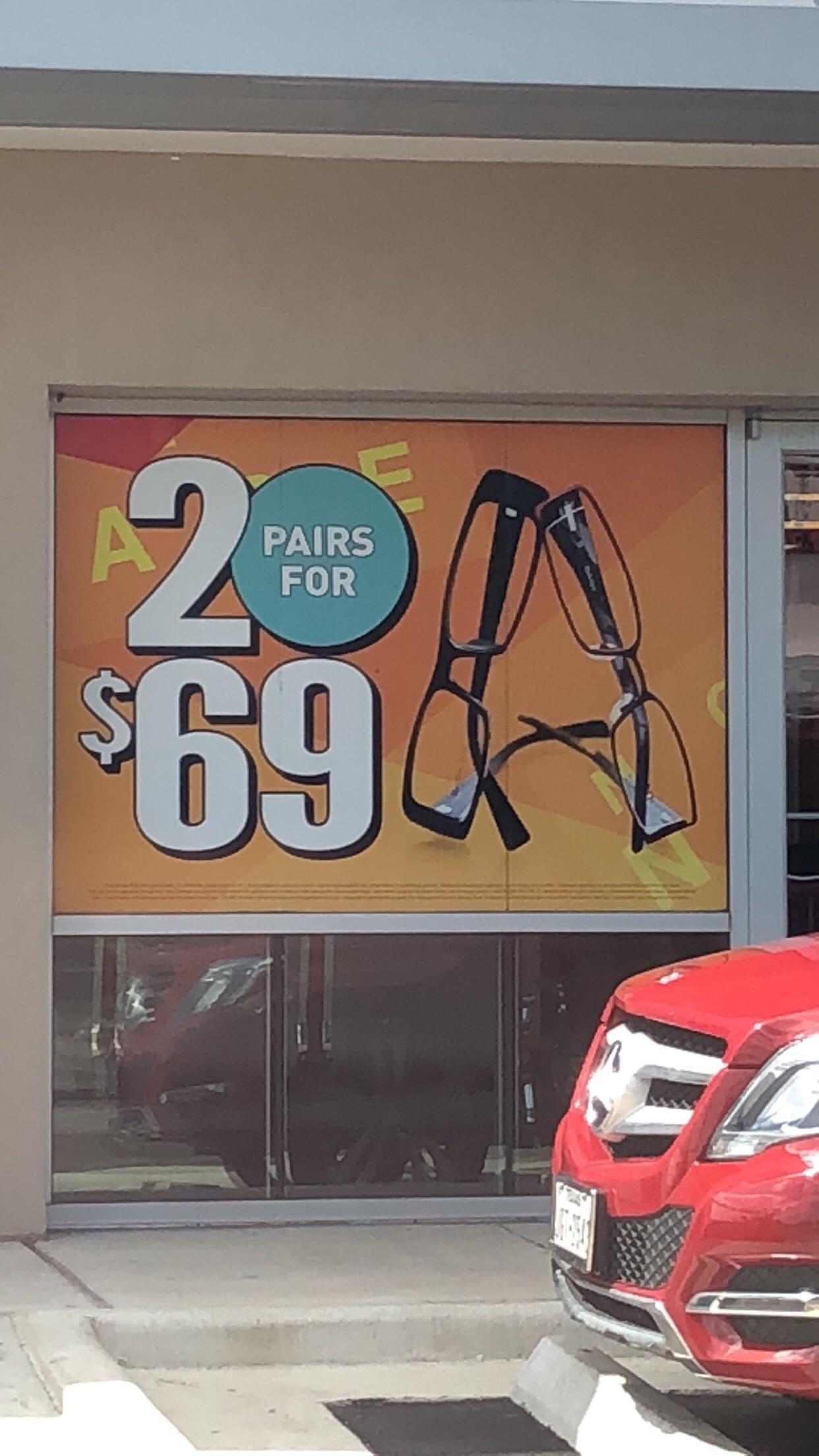 Gotta sell glasses somehow! r/funny