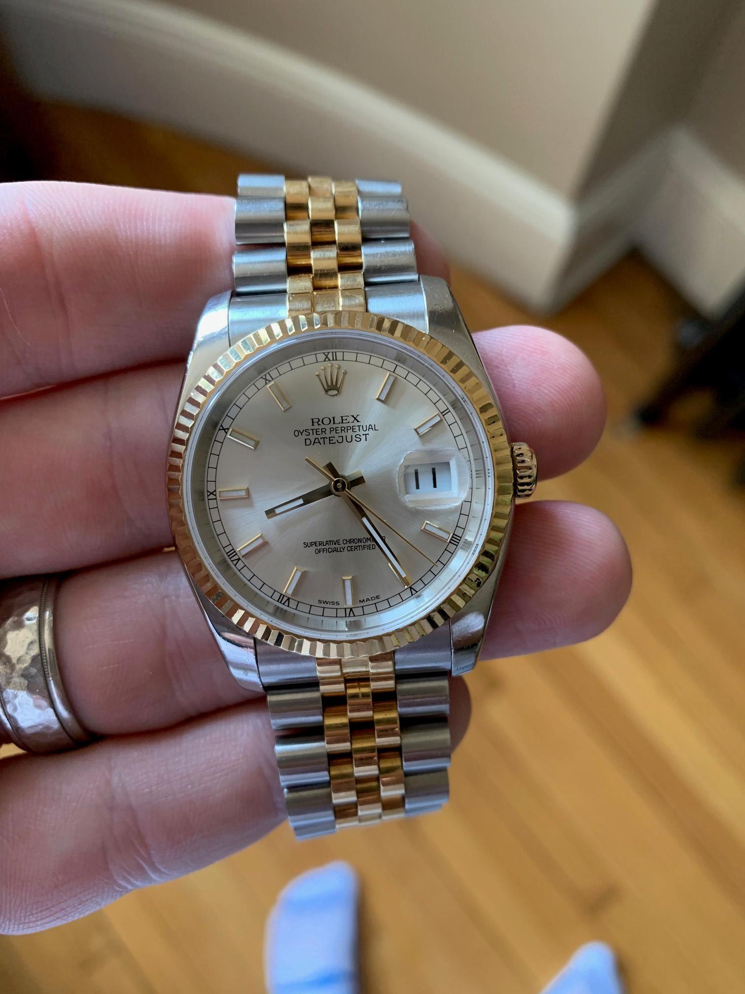 [WTS] ROLEX 116233 Datejust Jubilee Perpetual Clasp, 36 mm