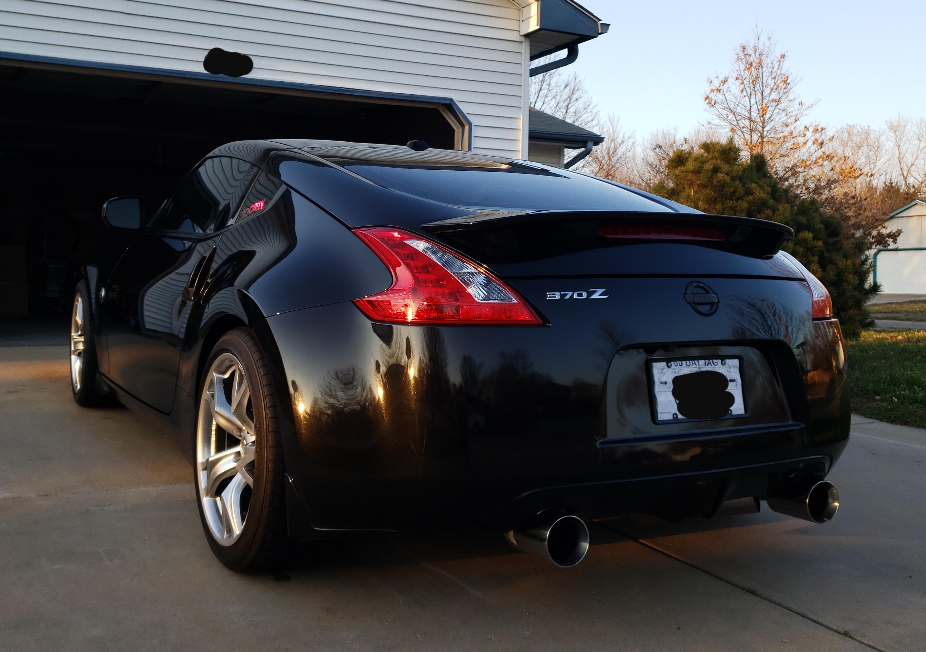 Installed wheel spacers earlier this week. Washed and waxed today