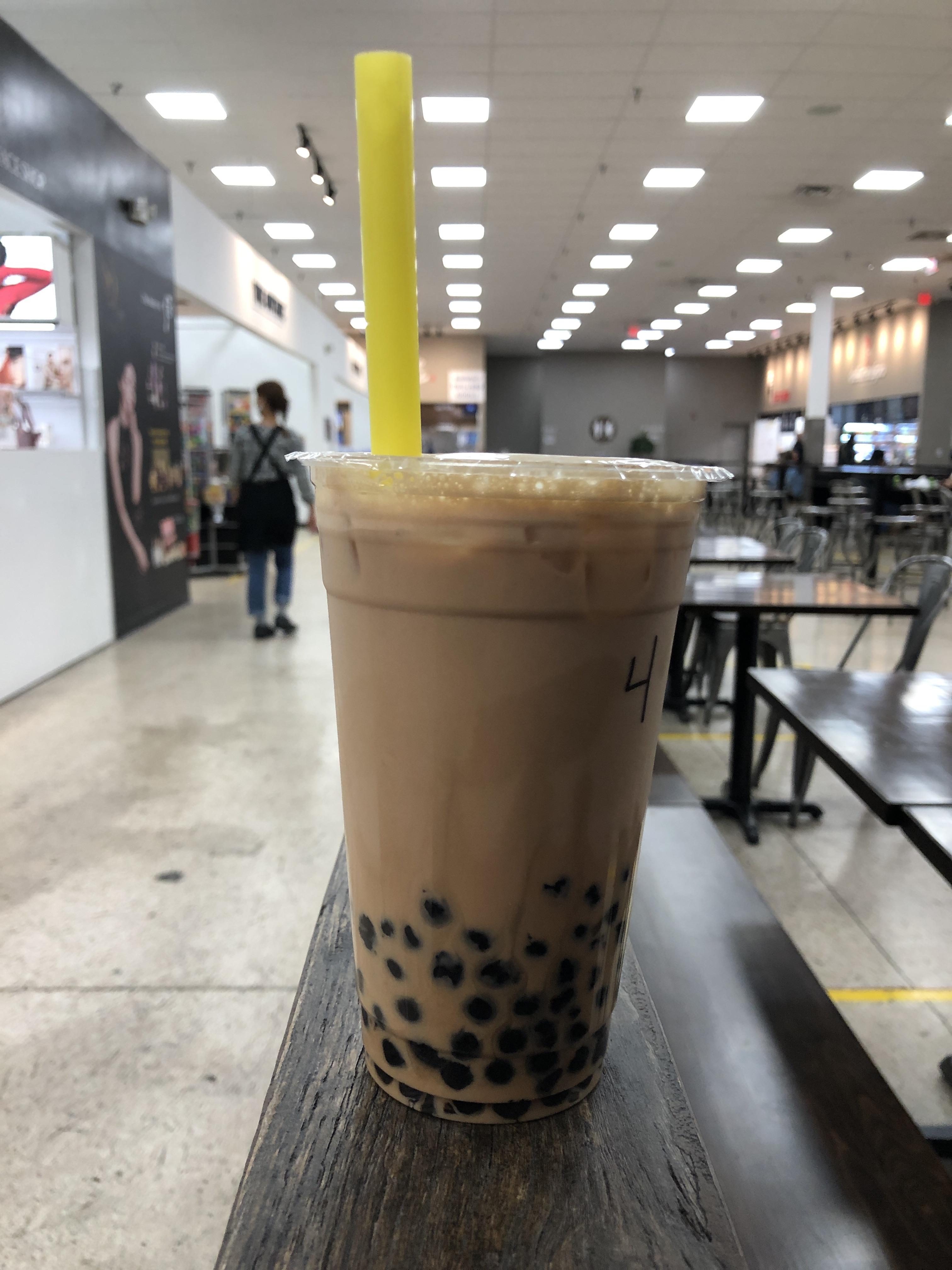 Got this Black Milk Tea at Juno Bakery in HMart on the Golden Mile in
