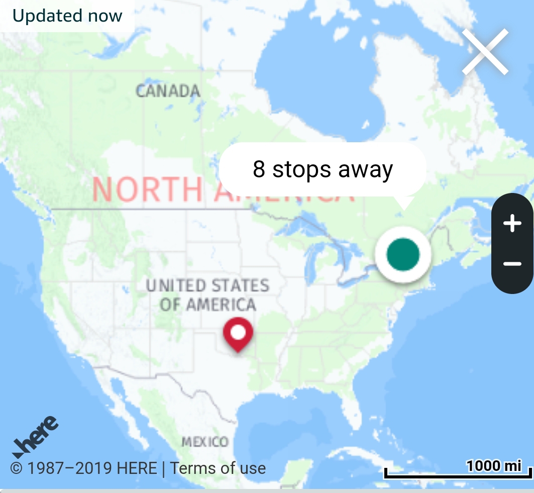 At least my package only 8 stops away r/softwaregore